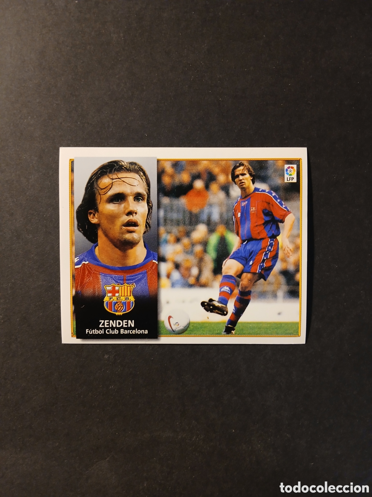 Cromos de F&uacute;tbol: ZENDEN BARCELONA VERSION LIGA ESTE 1998/99 98 99 NUNCA PEGADO SIN PEGAR