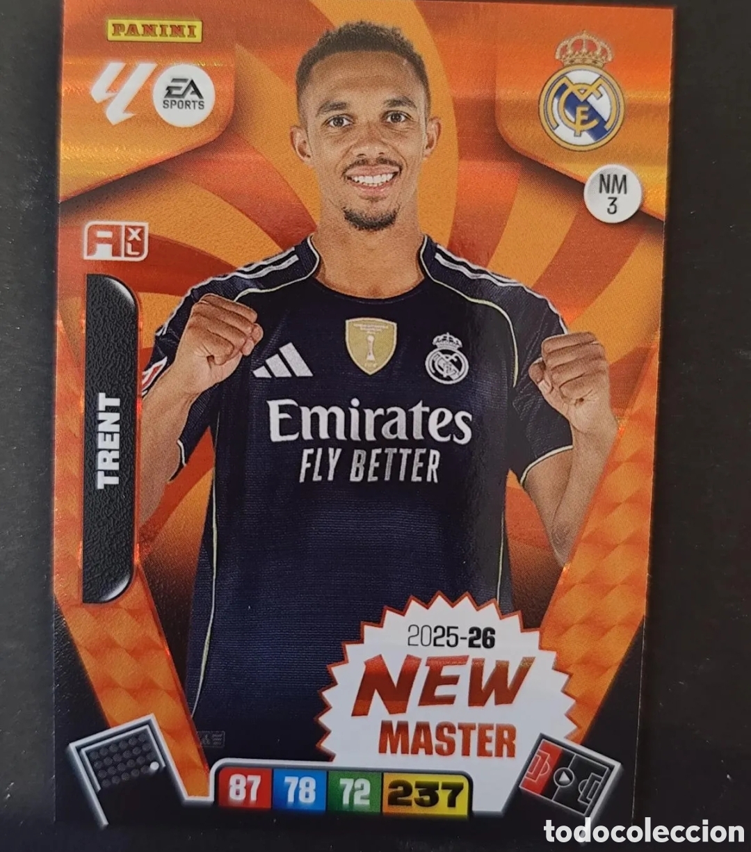 Cromos de f&uacute;tbol: NM3 New Master Trent Adrenalyn 25/25 - Foto 1