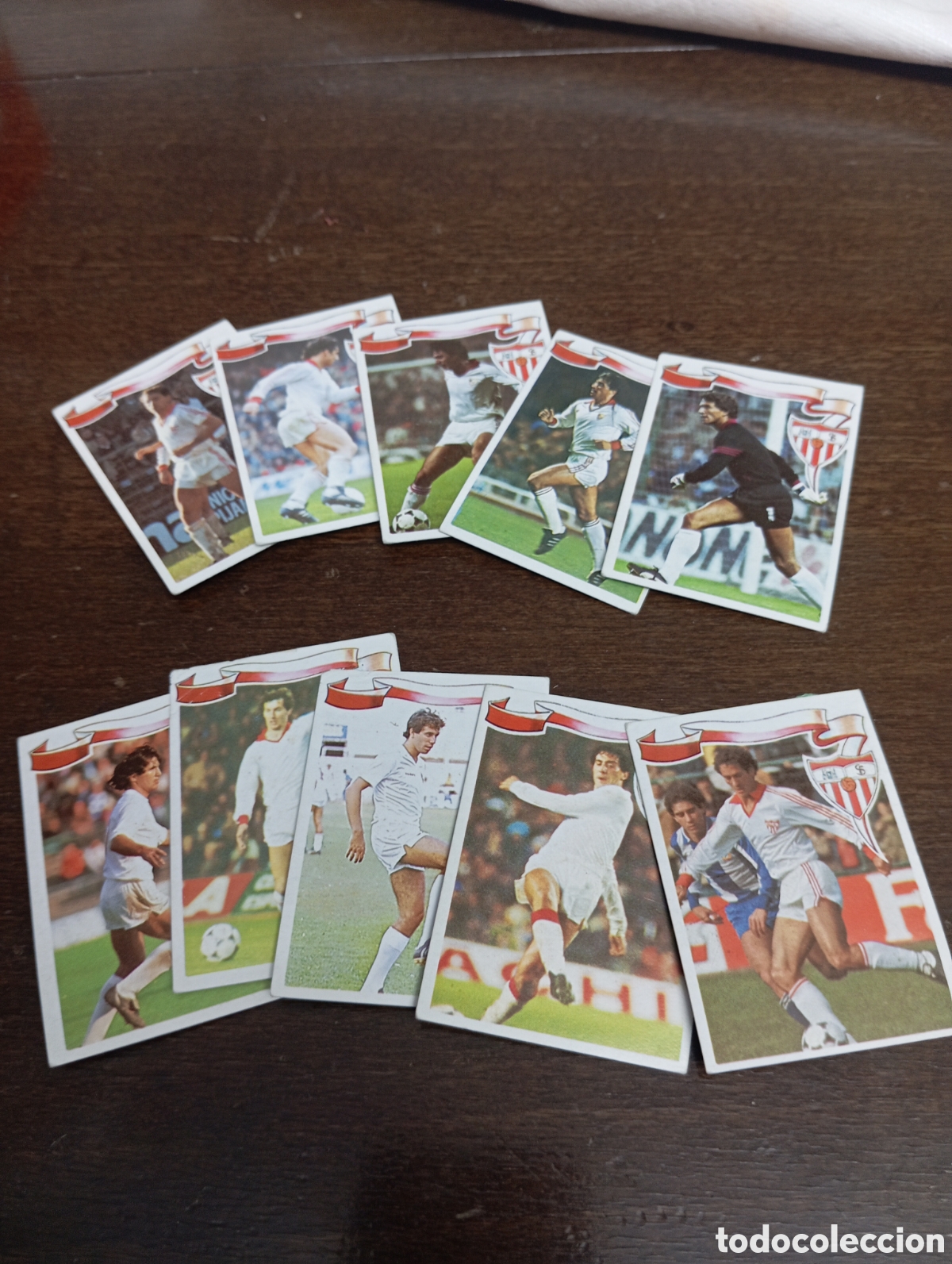 Figurine di Calcio: Lote SEVILLA 84 85 MAGA GOL 1984 1985