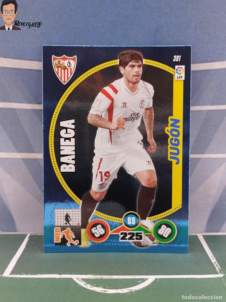Fu&szlig;ball-Sticker: BANEGA N&ordm; 391 / JUG&Oacute;N (SEVILLA) ADRENALYN XL 2014 2015 PANINI 14 15 CARD FICHA CROMO TARJETA LFP