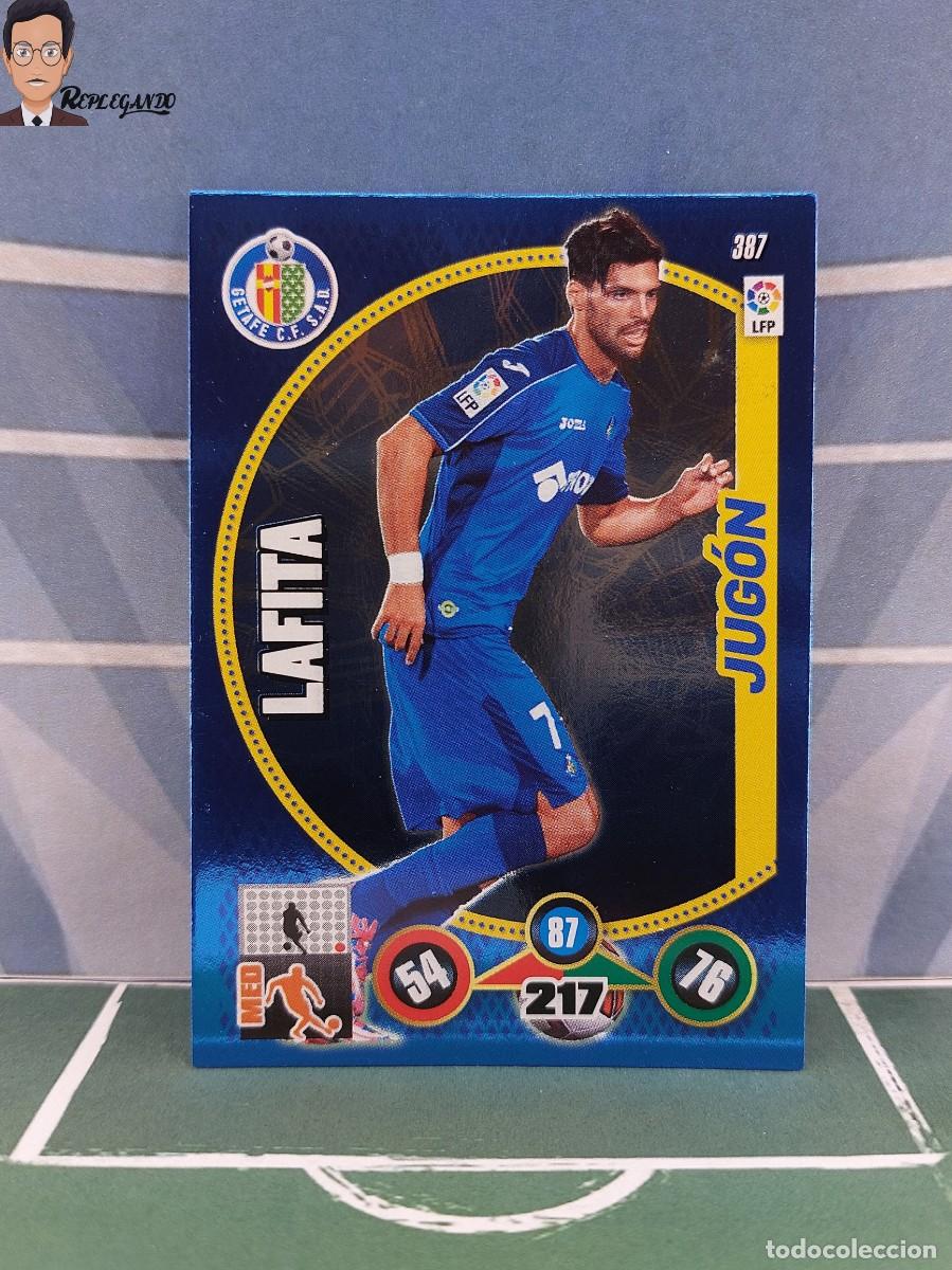 Fu&szlig;ball-Sticker: LAFITA N&ordm; 387 / JUG&Oacute;N (GETAFE) ADRENALYN XL 2014 2015 PANINI 14 15 CARD FICHA LFP TARJETA LIGA