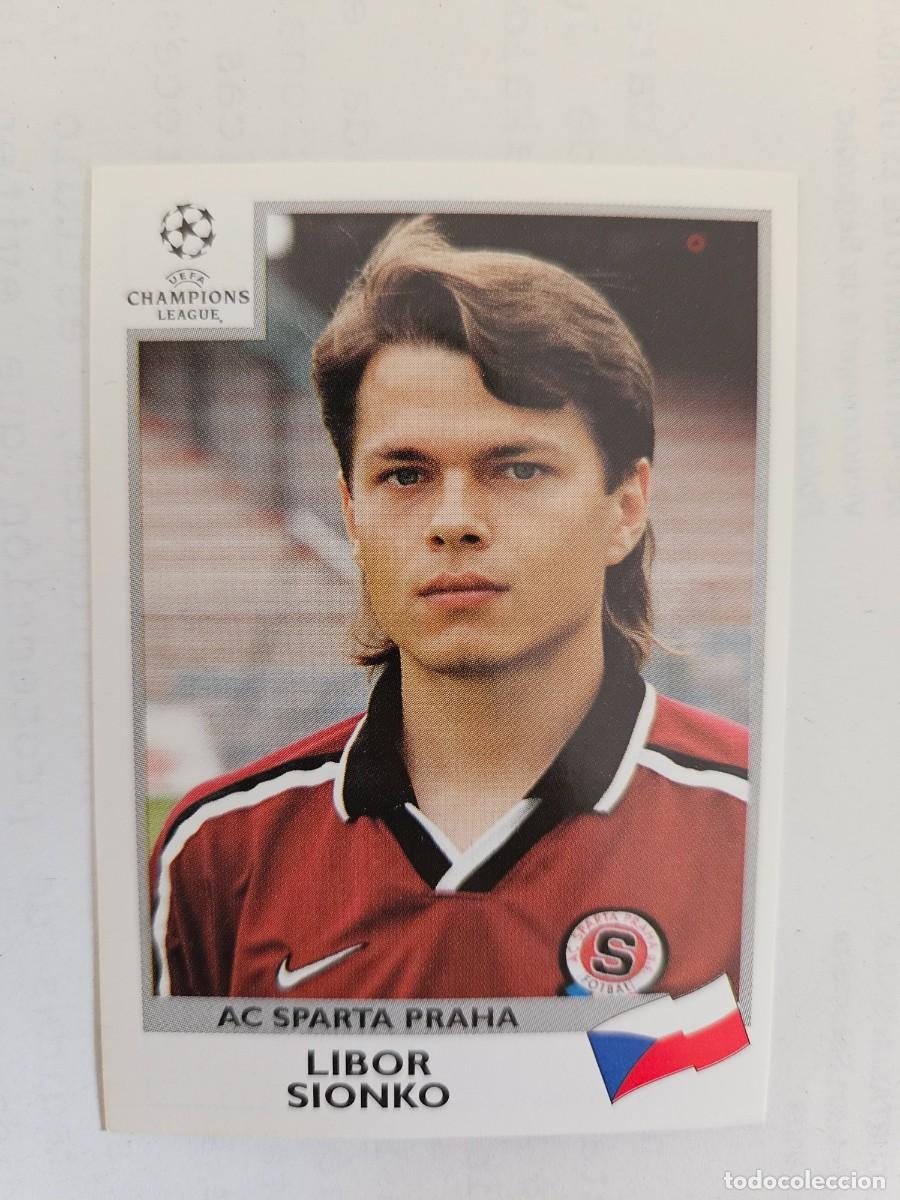 Cromos de F&uacute;tbol: CHAMPIONS LEAGUE 1999 2000 - PANINI - 250 LIBOR SHONKO - SPARTA PRAHA 99 00 ( NUNCA PEGADO )