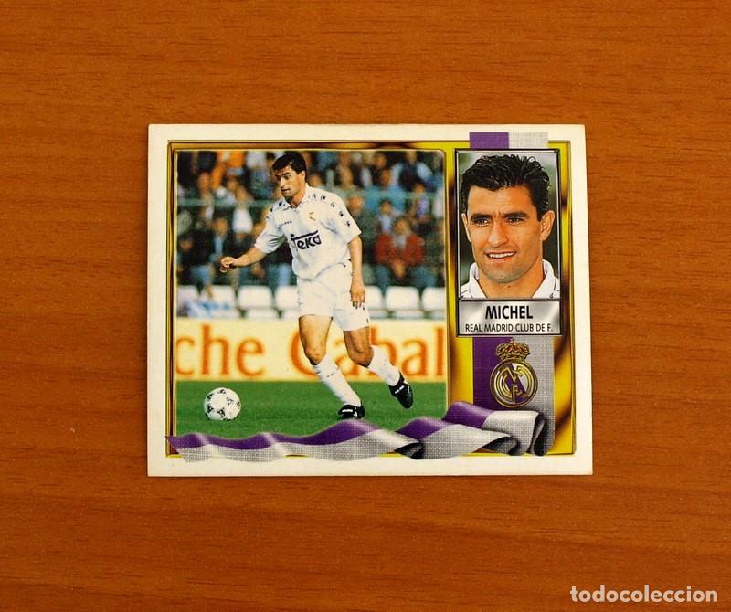 Cartes &agrave; collectionner de Football: Real Madrid - Michel - Ediciones Este Liga 1995-1996, 95-96 - Nunca pegado