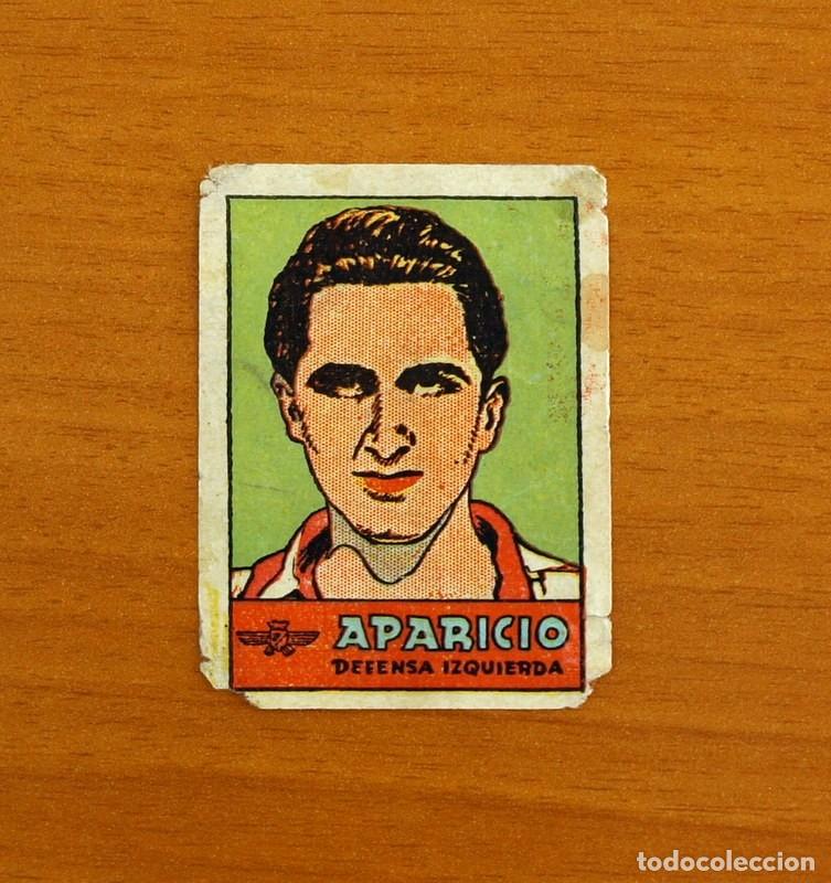 Figurine di Calcio: Atl&eacute;tico de Madrid-Aviaci&oacute;n - Aparicio - Cromos Cultura - Editorial Bruguera 1941-1942, 41-42