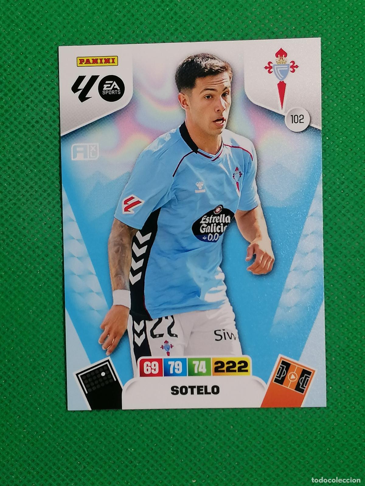 Cromos de F&uacute;tbol: 102 SOTELO CELTA ⚽ LIGA ADRENALYN XL 2025 2026 25 26 ⚽
