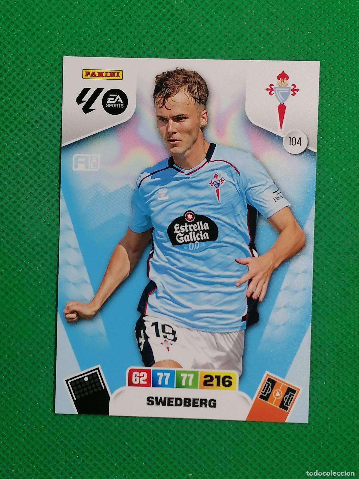 Cromos de F&uacute;tbol: 104 SWEDBERG CELTA ⚽ LIGA ADRENALYN XL 2025 2026 25 26 ⚽