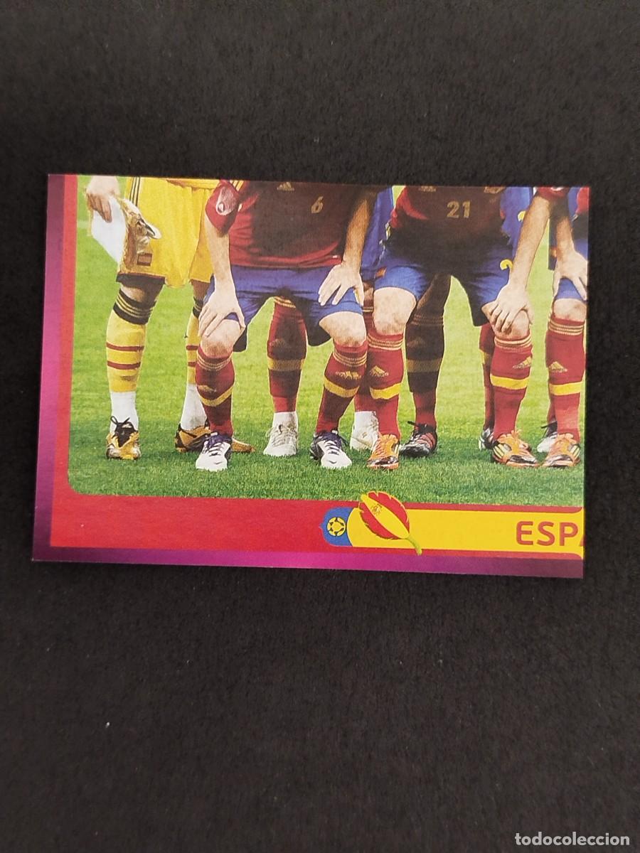 Figurine di Calcio: 285. Equipo (Espa&ntilde;a) - Panini UEFA Euro 2012 - Polonia / Ucrania