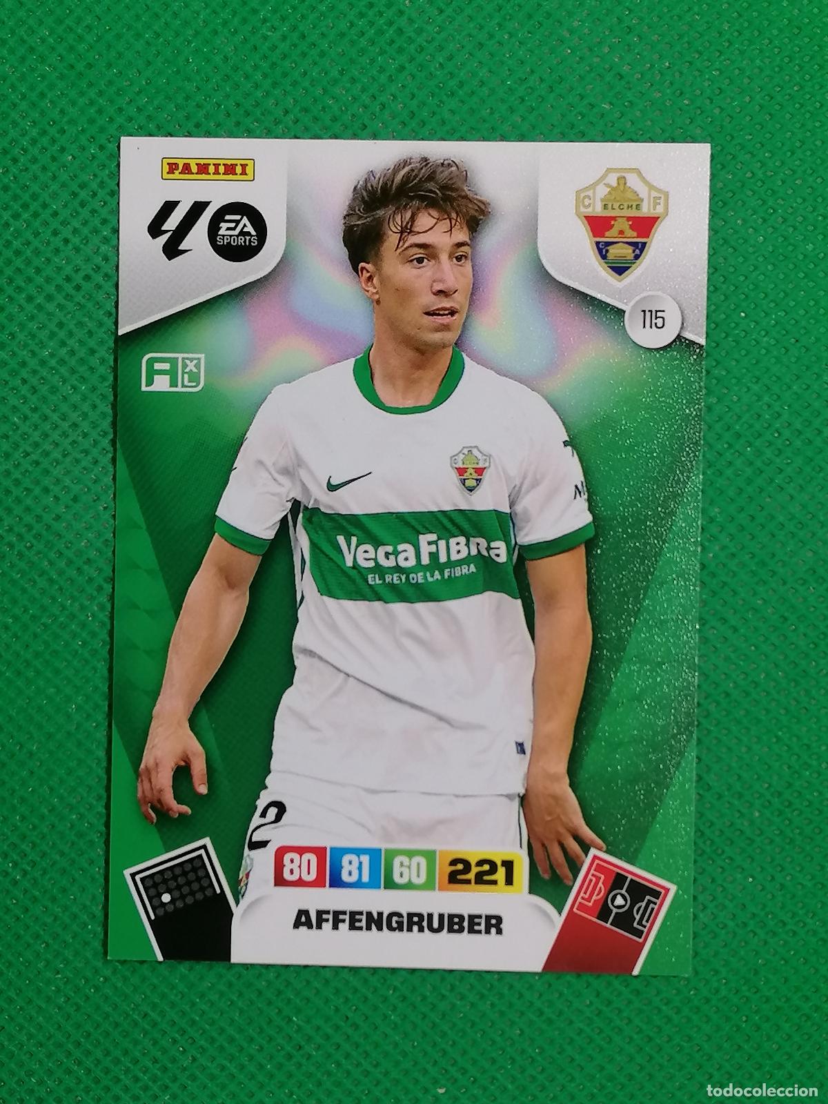 Cromos de F&uacute;tbol: 115 AFFENGRUBER ELCHE ⚽ LIGA ADRENALYN XL 2025 2026 25 26 ⚽