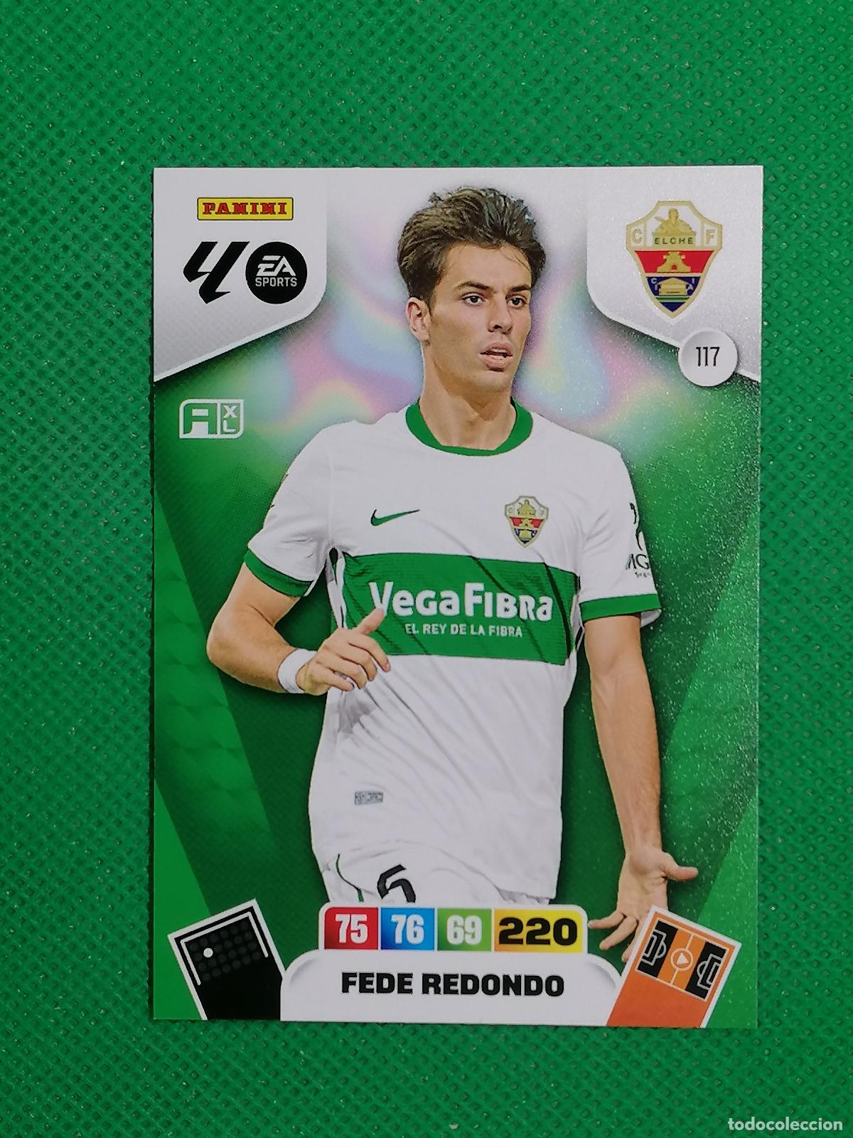 Cromos de F&uacute;tbol: 117 FEDE REDONDO ELCHE ⚽ LIGA ADRENALYN XL 2025 2026 25 26 ⚽
