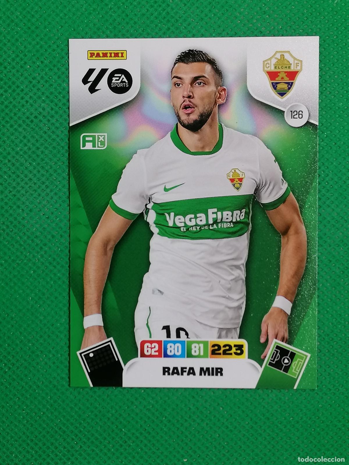 Cromos de F&uacute;tbol: 126 RAFA MIR ELCHE ⚽ LIGA ADRENALYN XL 2025 2026 25 26 ⚽