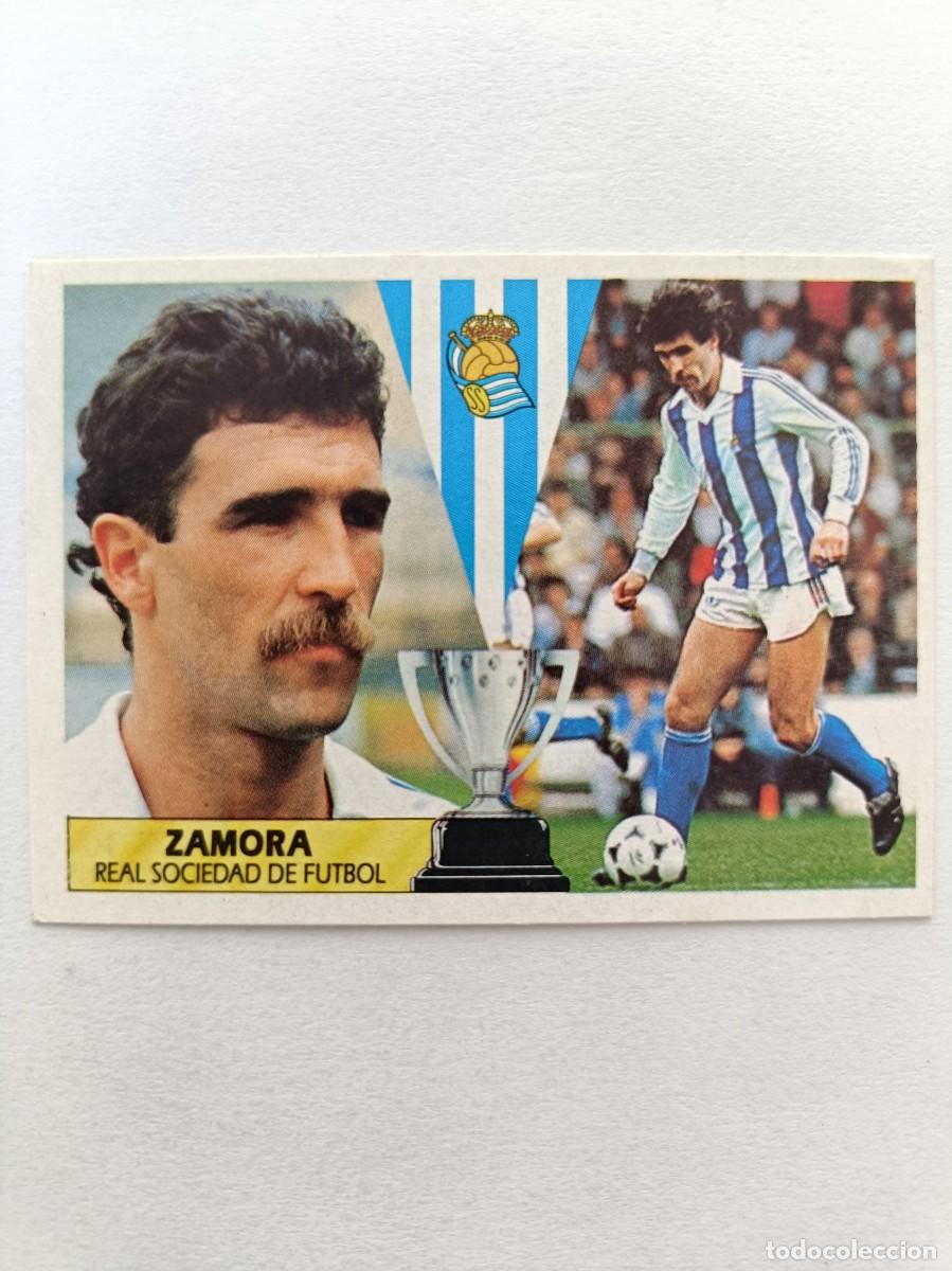 Fu&szlig;ball-Sticker: ZAMORA REAL SOCIEDAD LIGA 87/88 ESTE