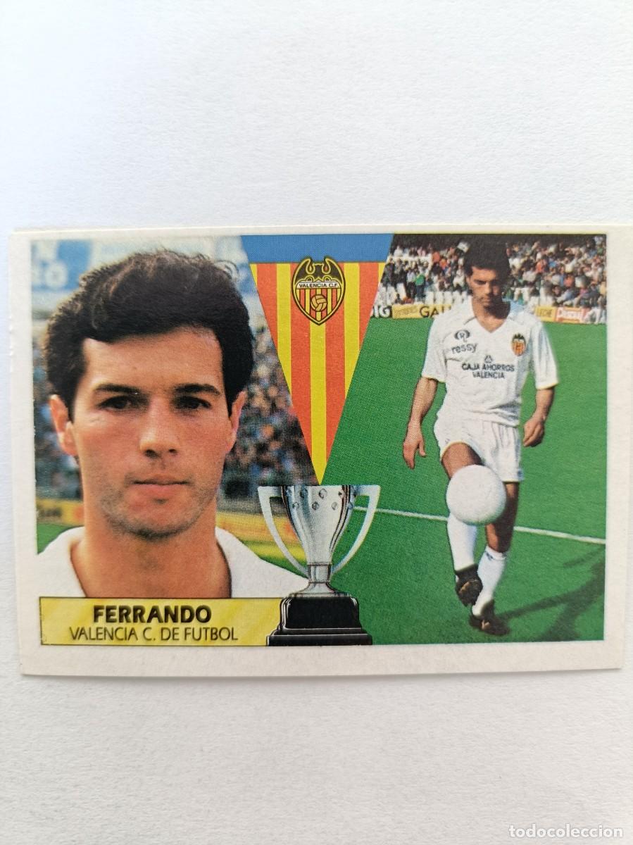 Fu&szlig;ball-Sticker: FERRANDO VALENCIA C.F. LIGA 87/88 ESTE