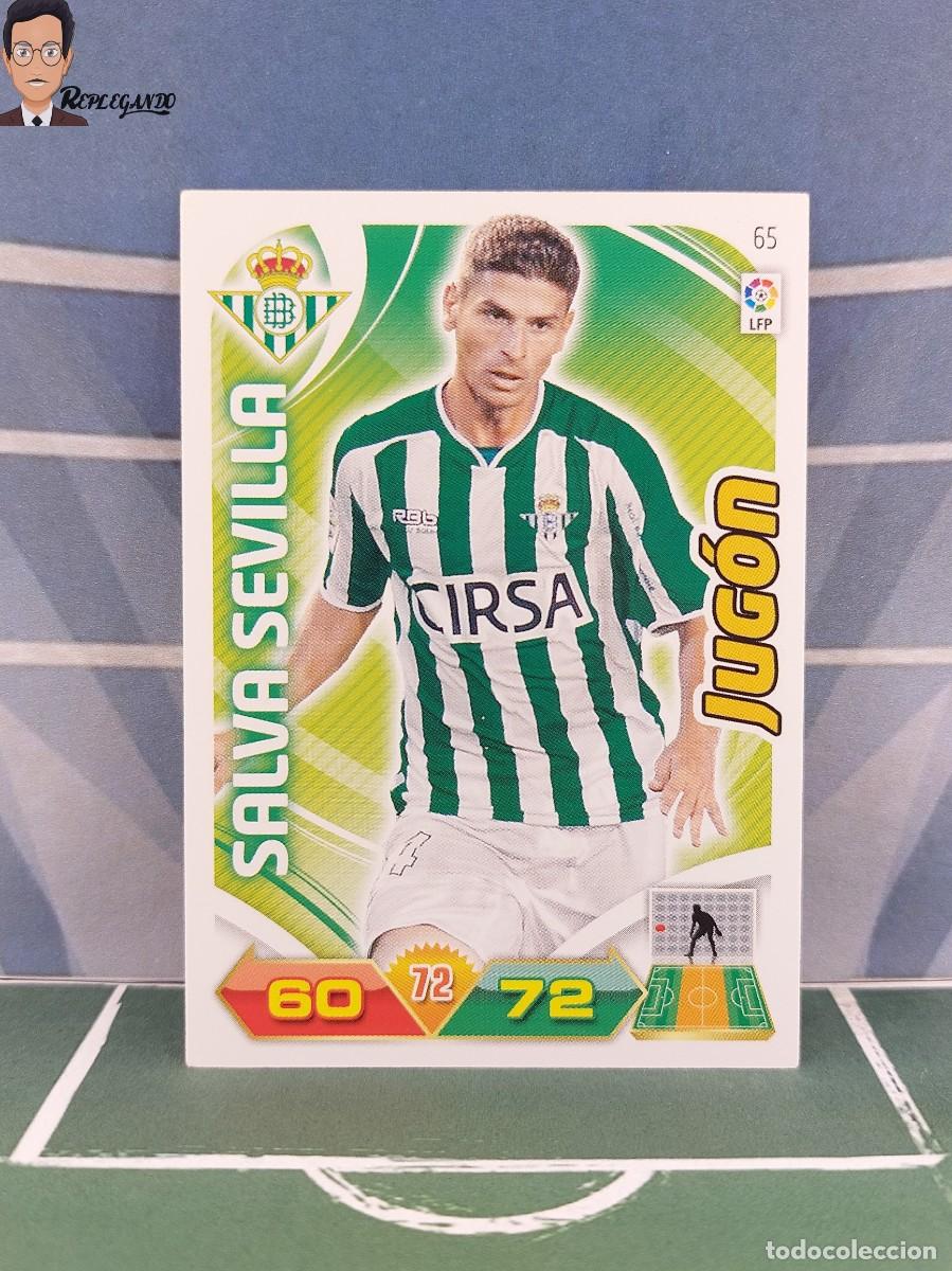 Cromos de F&uacute;tbol: SALVA SEVILLA N&ordm; 65 / JUG&Oacute;N (REAL BETIS) ADRENALYN XL 2011 2012 PANINI 11 12 CARD FICHA CROMO LIGA