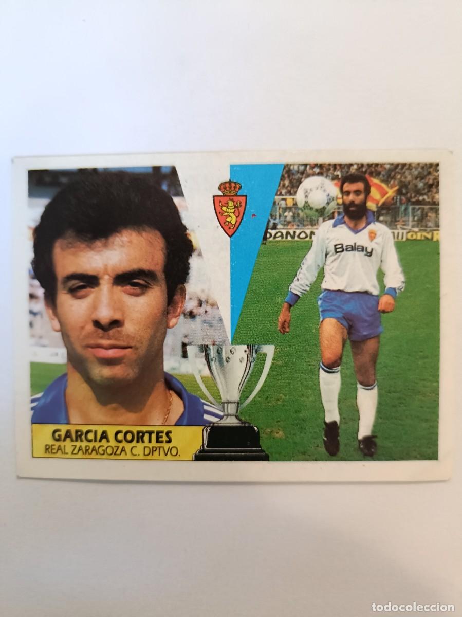 Cromos de F&uacute;tbol: GARCIA CORTES REAL ZARAGOZA LIGA 87/88 ESTE