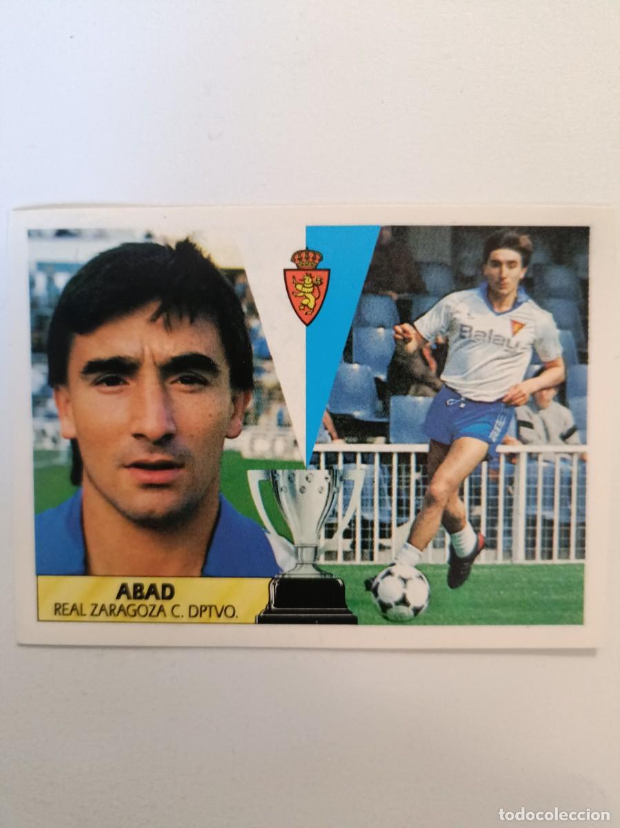 Cromos de F&uacute;tbol: ABAD REAL ZARAGOZA LIGA 87/88 ESTE