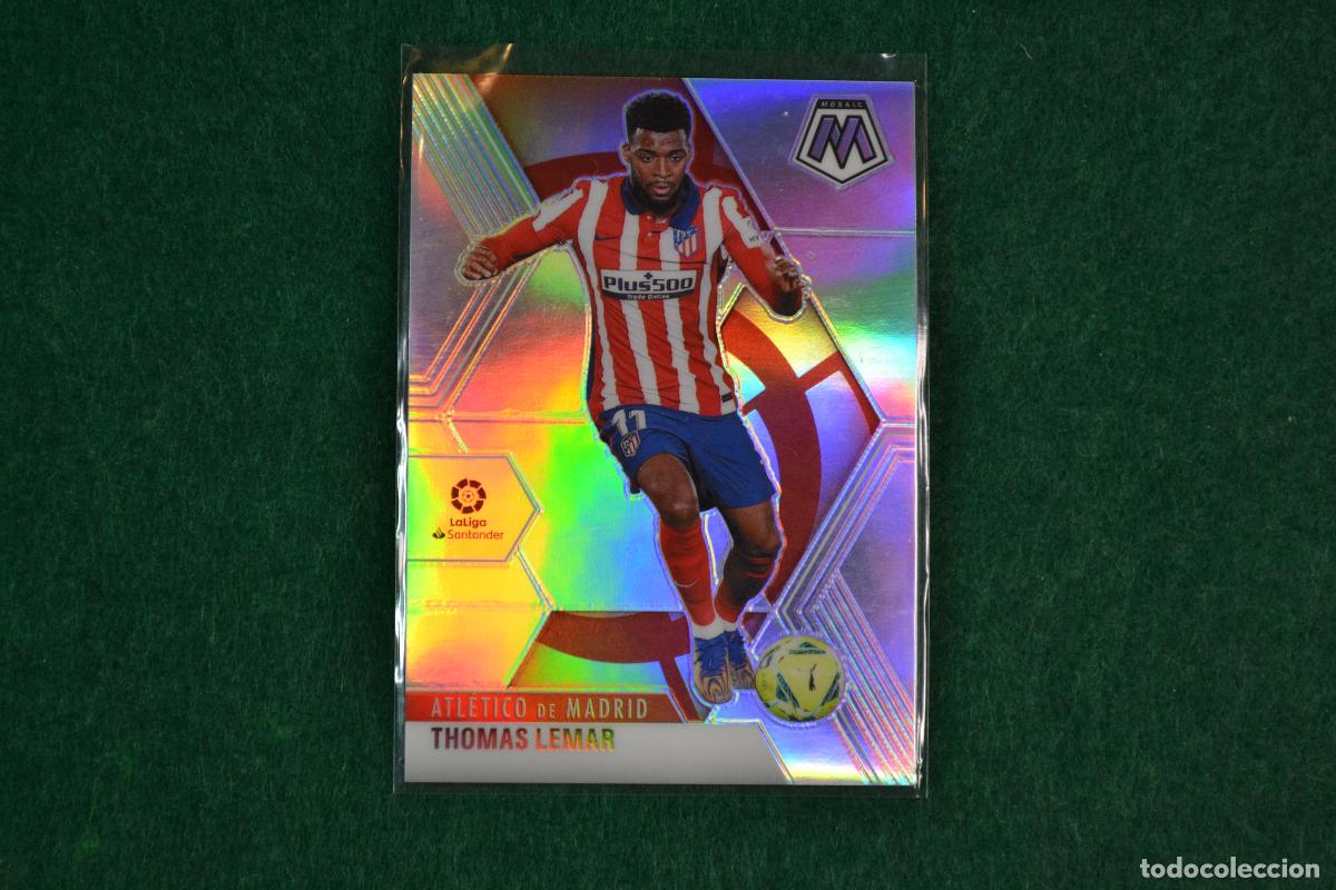 Figurine di Calcio: PANINI MOSAIC LA LIGA 2020-21 - 96 THOMAS LEMAR (ATLETICO MADRID) PARALELA SILVER