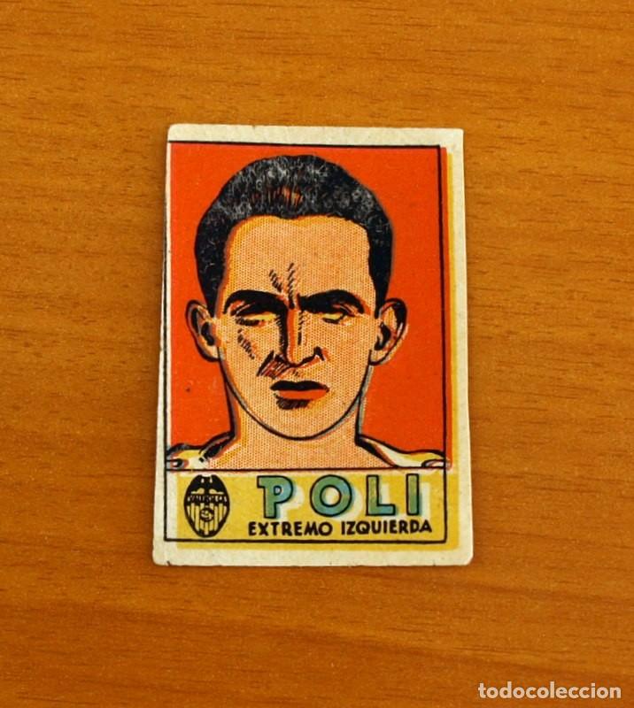 Football Stickers: Valencia - Poli - Cromos Cultura - Editorial Bruguera 1941-1942, 41-42 - Nunca Pegado