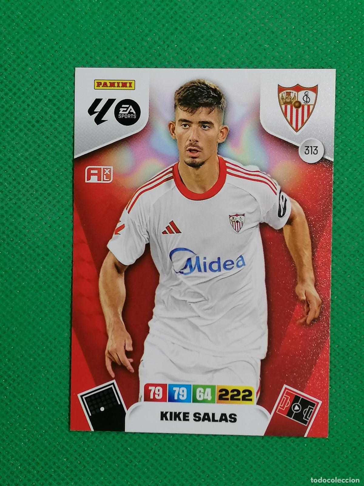 Figurine di Calcio: 313 KIKE SALAS SEVILLA ⚽ LIGA ADRENALYN XL 2025 2026 25 26 ⚽