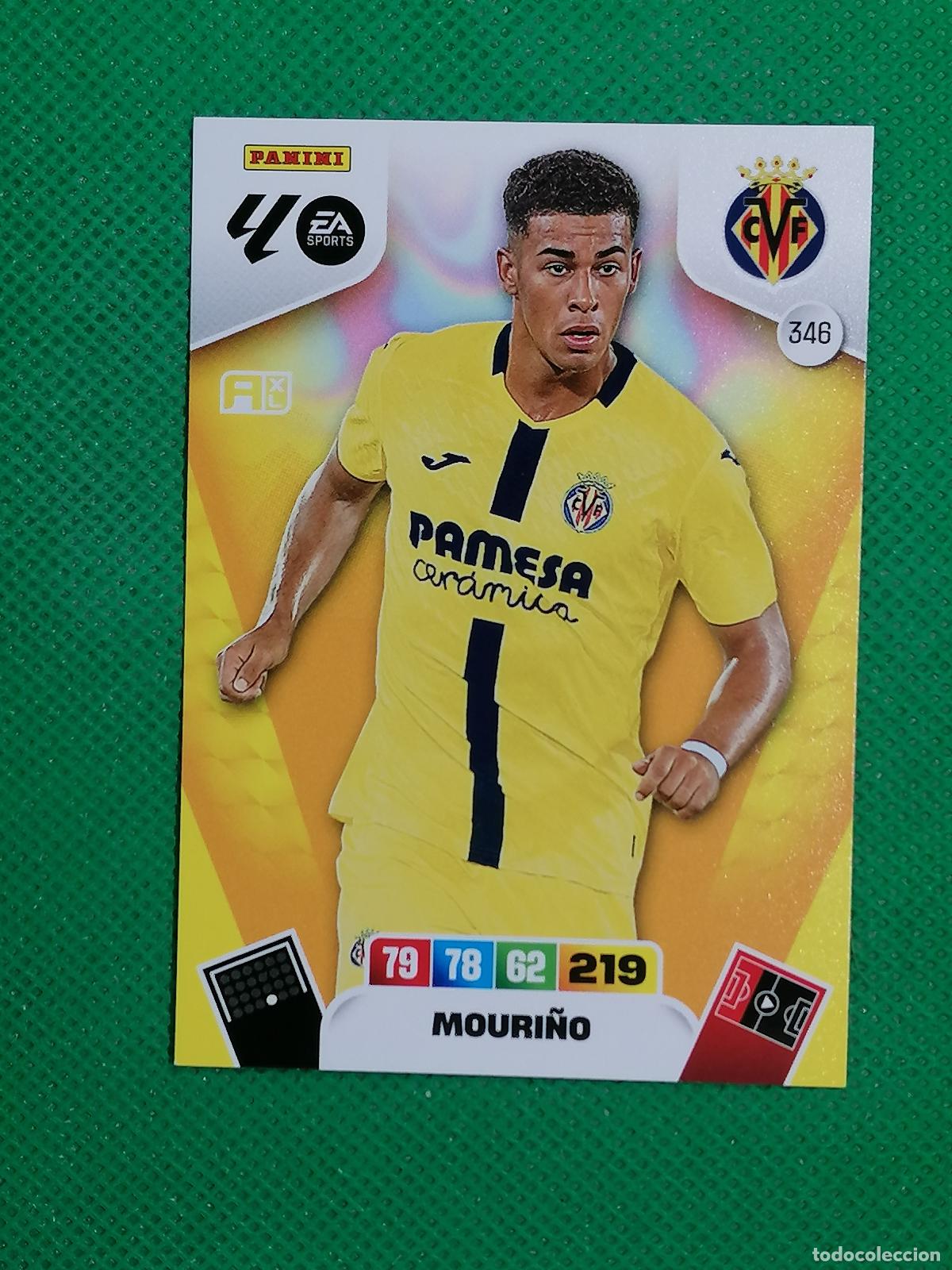 Cromos de F&uacute;tbol: 346 MOURI&Ntilde;O VILLARREAL ⚽ LIGA ADRENALYN XL 2025 2026 25 26 ⚽
