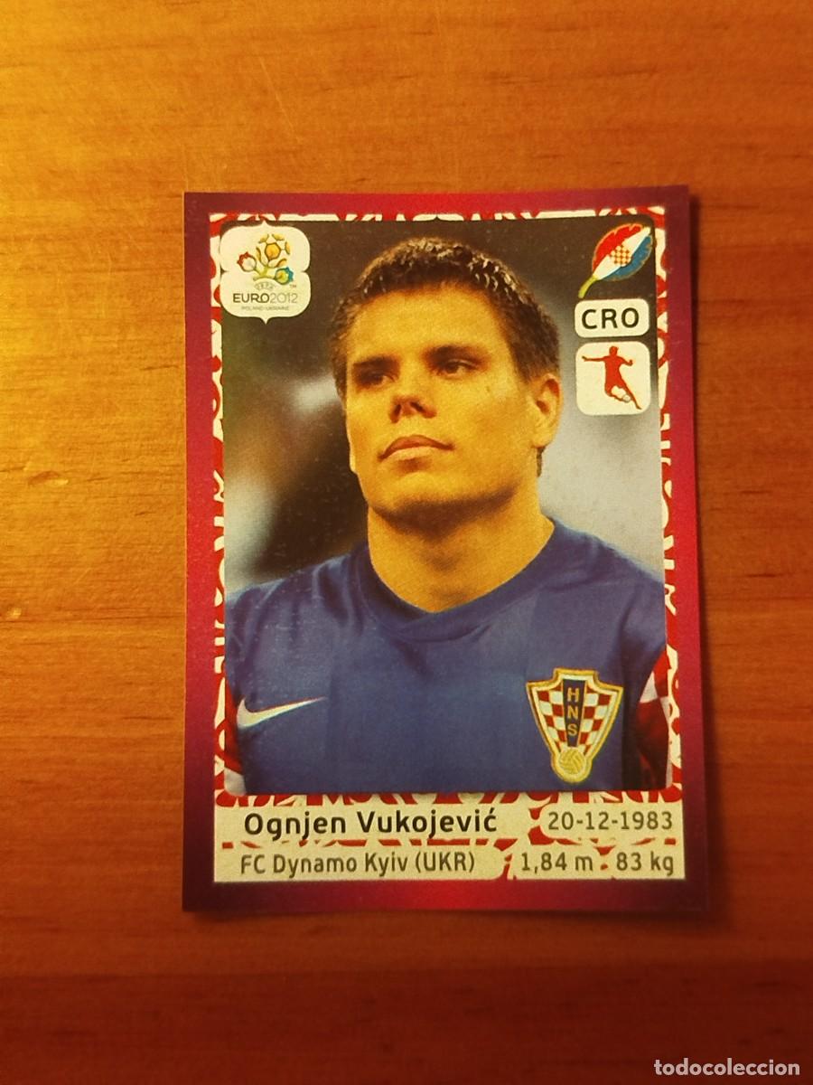 Figurine di Calcio: 384. Ognjen Vukojevic (Croacia) - Panini UEFA Euro 2012 - Polonia / Ucrania