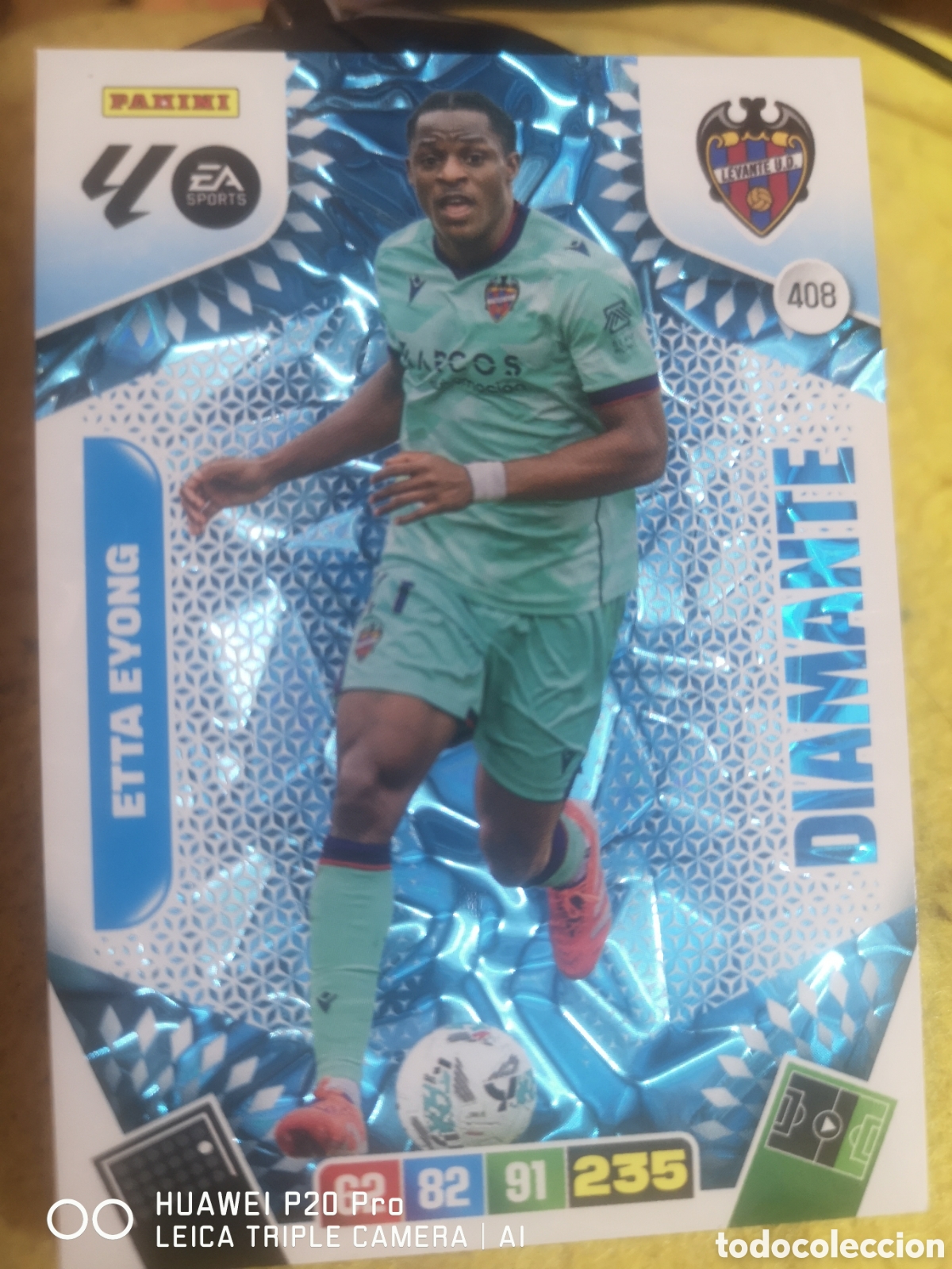 Figurine di Calcio: ADRENALYN XL 2025 2026 / 25 26 DIAMANTE - ETTA EYONG 408 - LEVANTE