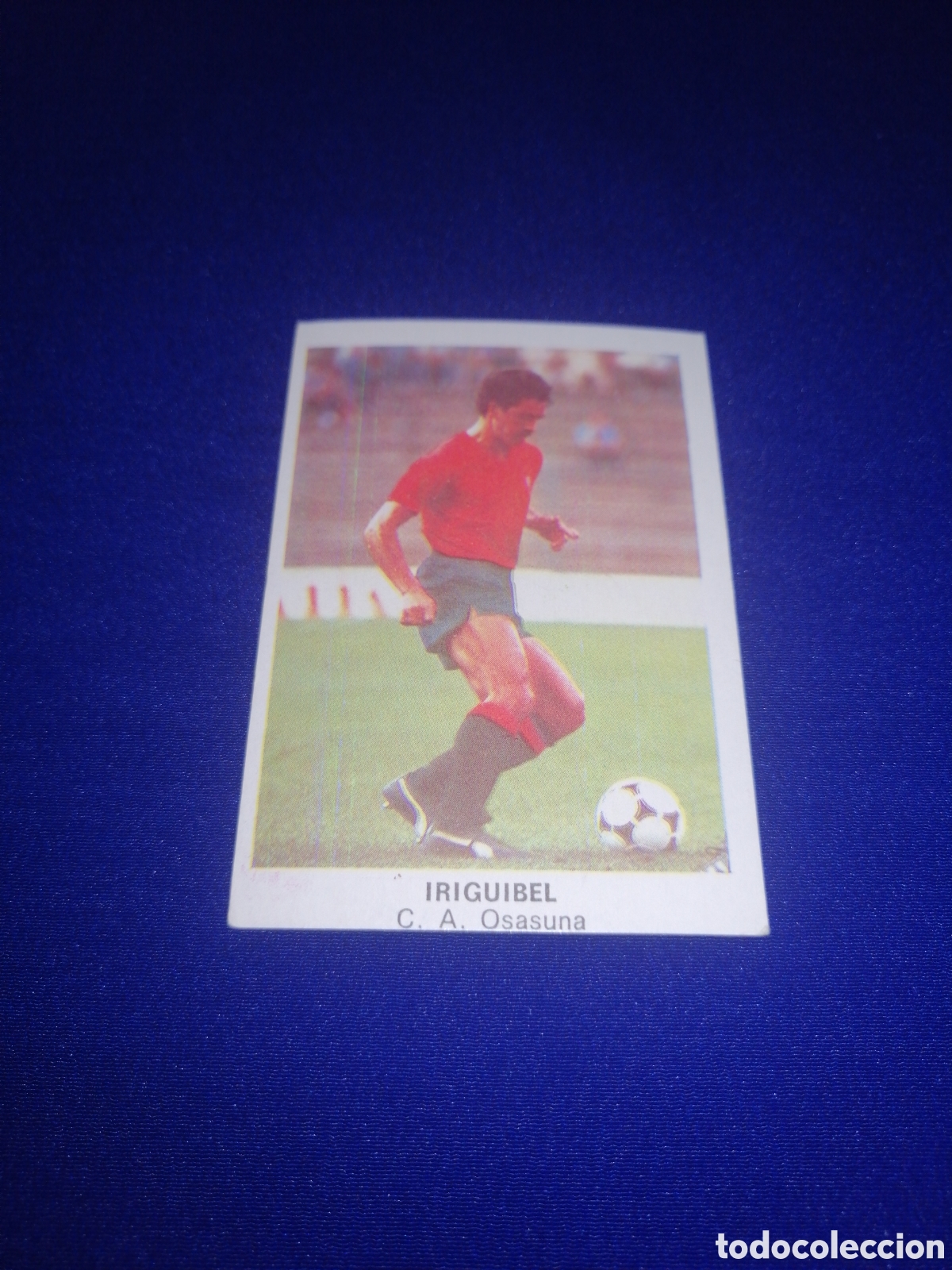 Football Stickers: F&Uacute;TBOL 84 - IRIGUIBEL - C. A. OSASUNA