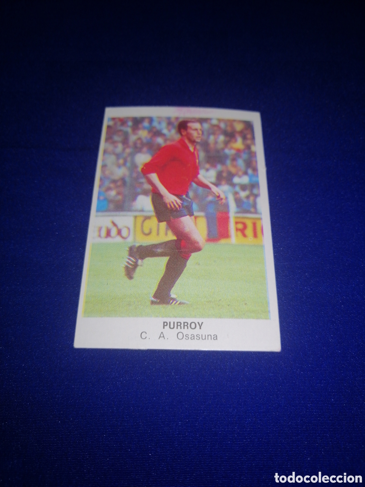 Cromos de Futebol: F&Uacute;TBOL 84 - PURROY - C. A. OSASUNA