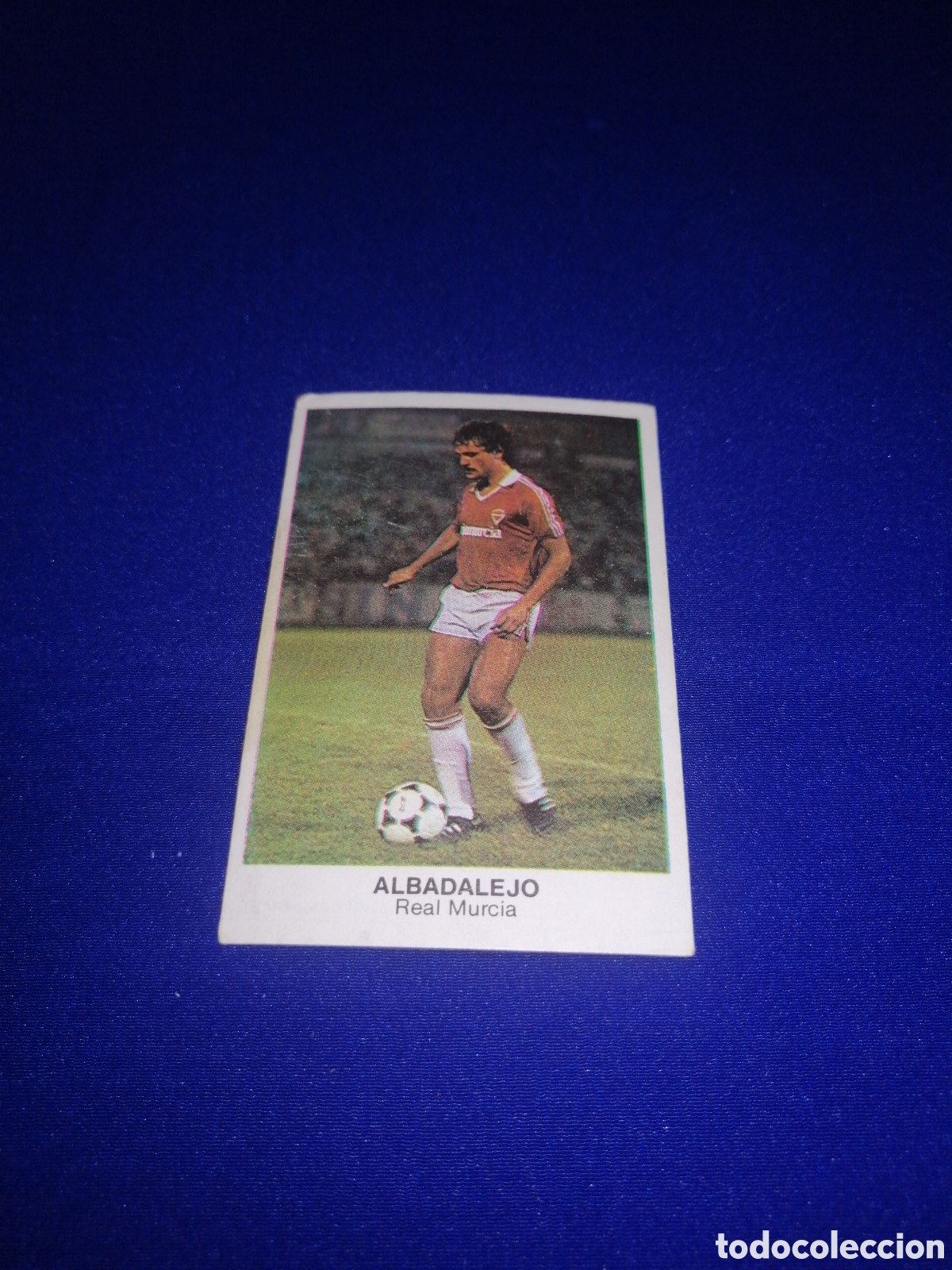 Cromos de Futebol: F&Uacute;TBOL 84 -ALBADALEJO - REAL MURCIA