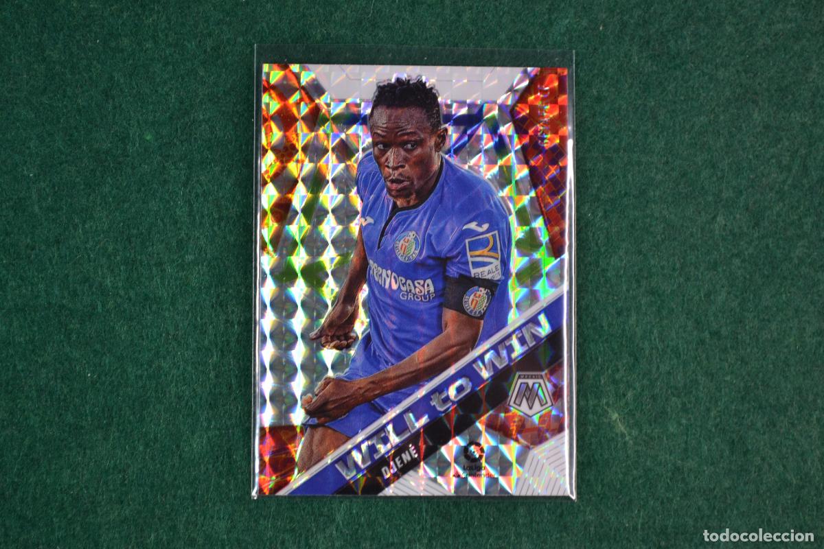 Fu&szlig;ball-Sticker: PANINI MOSAIC LA LIGA 2020-21 - 13 DJENE (GETAFE CF) INSERT WILL TO WIN PARALELA PRIZM