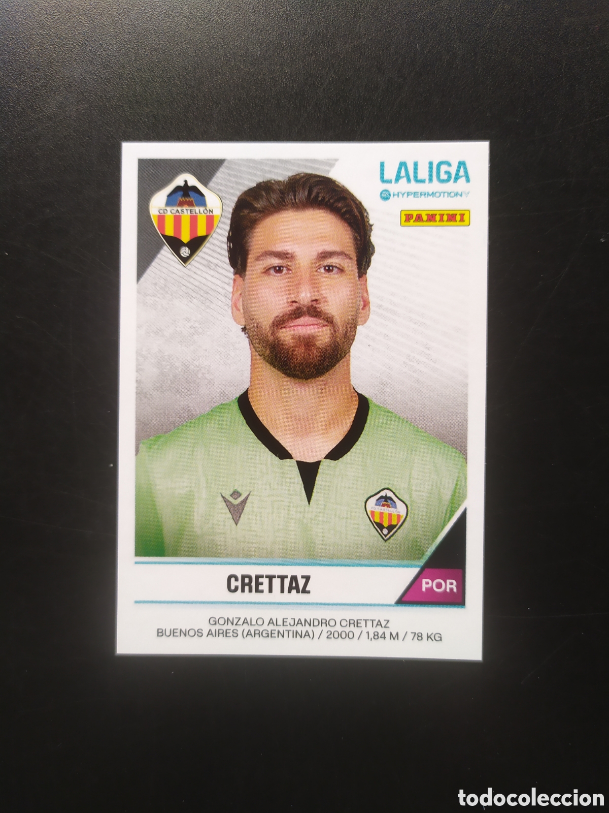 Fu&szlig;ball-Sticker: Liga Hypermotion 2024 2025 24 25 panini Crettaz n&deg; 99 Castell&oacute;n