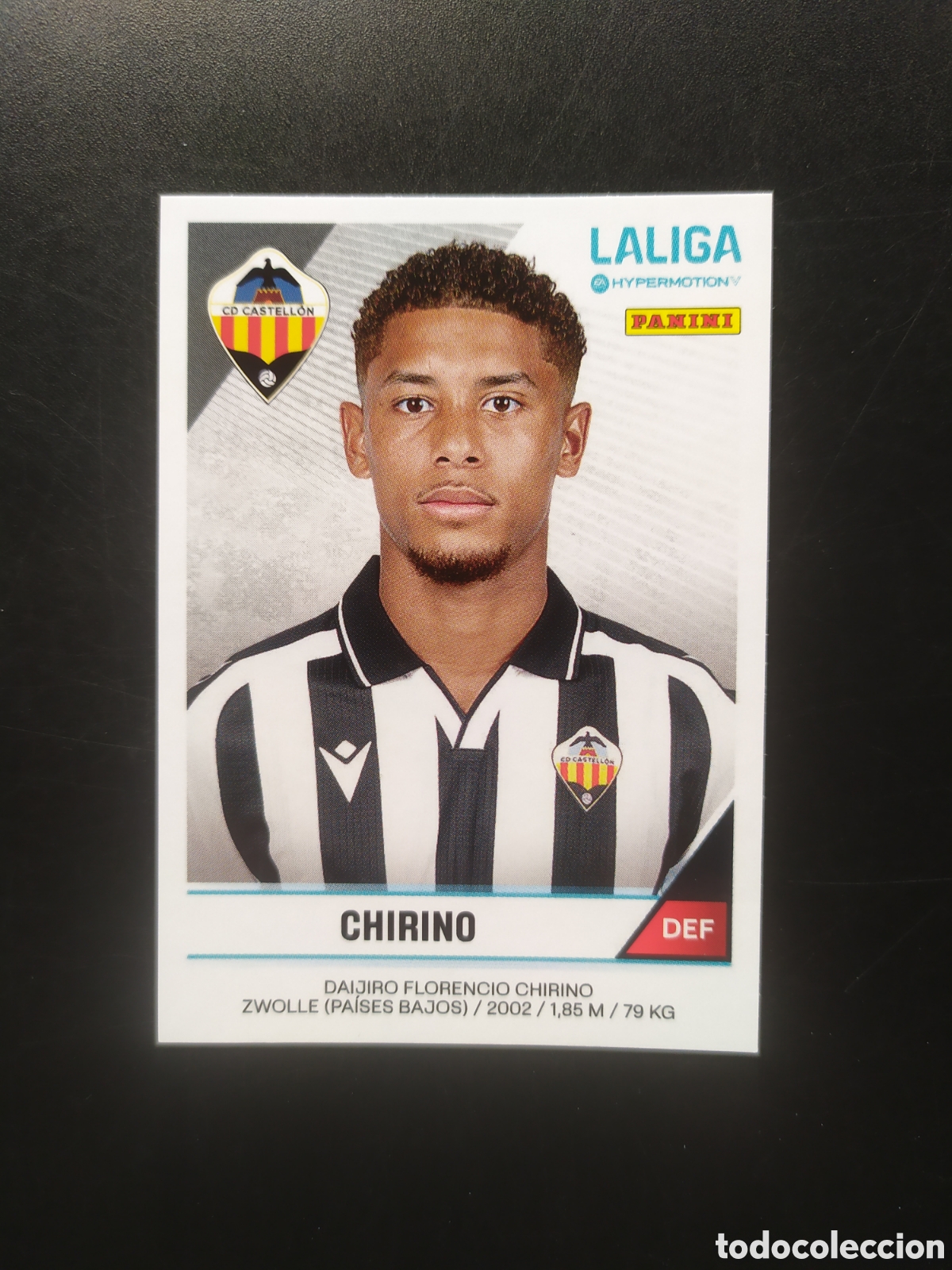 Football Stickers: Liga Hypermotion 2024 2025 24 25 panini Chirino n&deg; 101 Castell&oacute;n