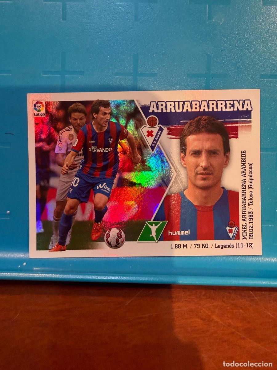 Cromos de f&uacute;tbol: arruabarrena eibar liga este 2015-2016 - Foto 1