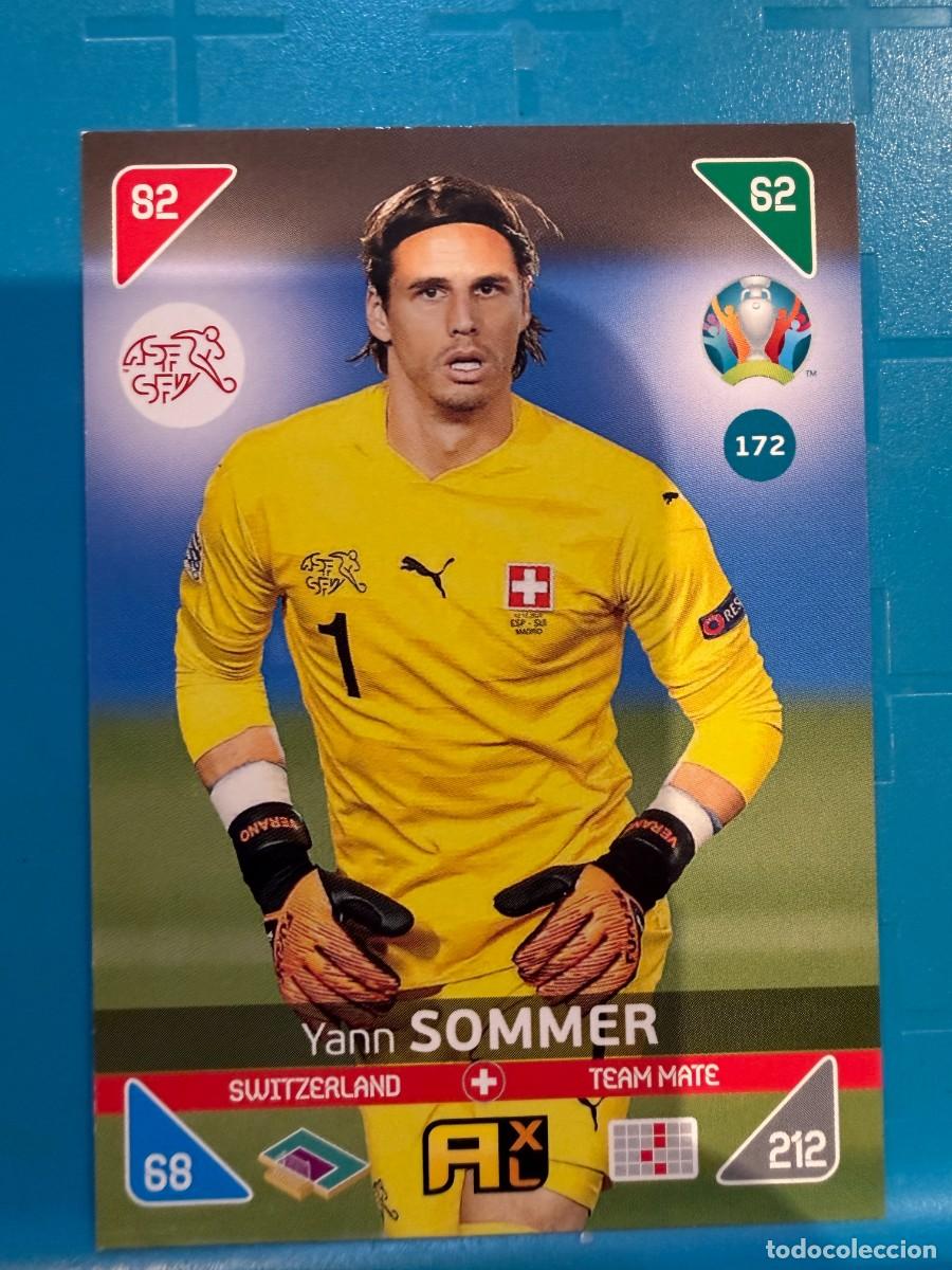 Fu&szlig;ball-Sticker: yann sommer n&ordm; 172 suiza euro 2020 kick off