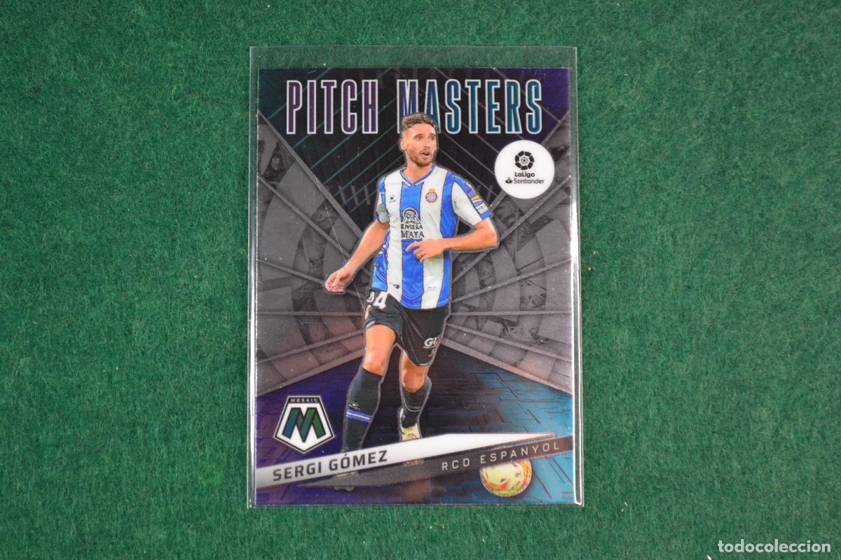Fu&szlig;ball-Sticker: PANINI MOSAIC LA LIGA 2021-22 - 17 SERGI GOMEZ (RCD ESPANYOL) INSERT PITCH MASTERS