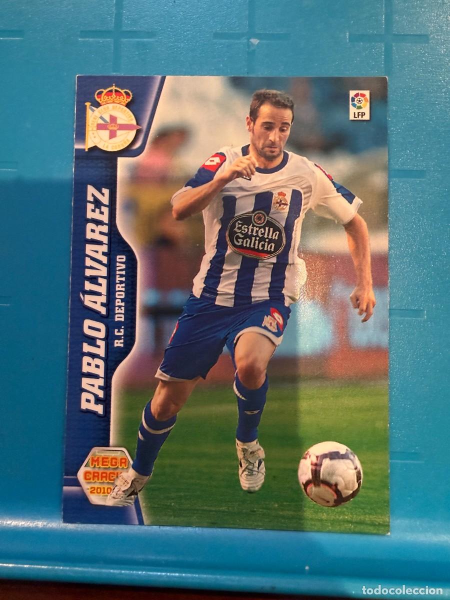 Cromos de f&uacute;tbol: pablo alvarez deportivo n&ordm; 85 megacracks 10-11
