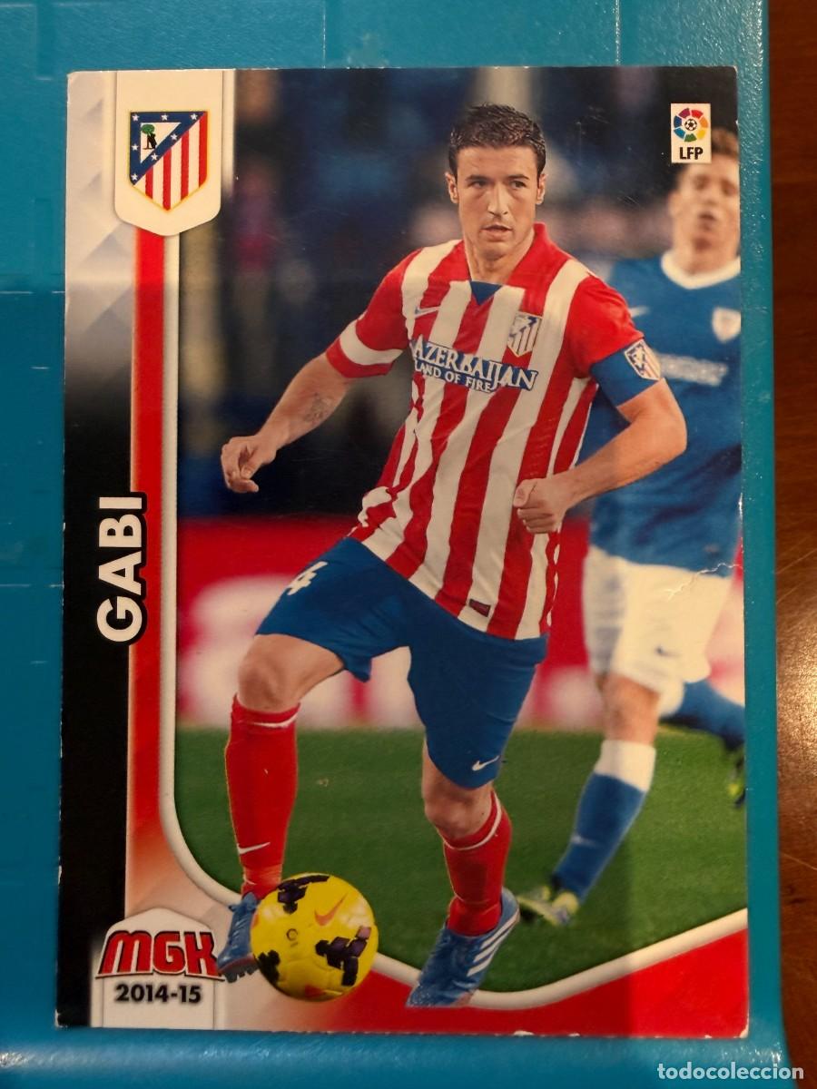 Cromos de f&uacute;tbol: gabi at madrid n&ordm; 45 megacracks 14-15