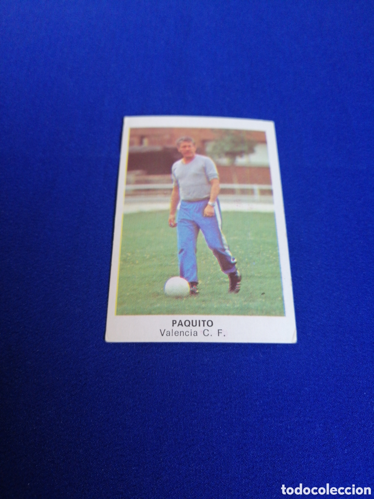 Figurine di Calcio: F&Uacute;TBOL 84 -PAQUITO - VALENCIA C. F.