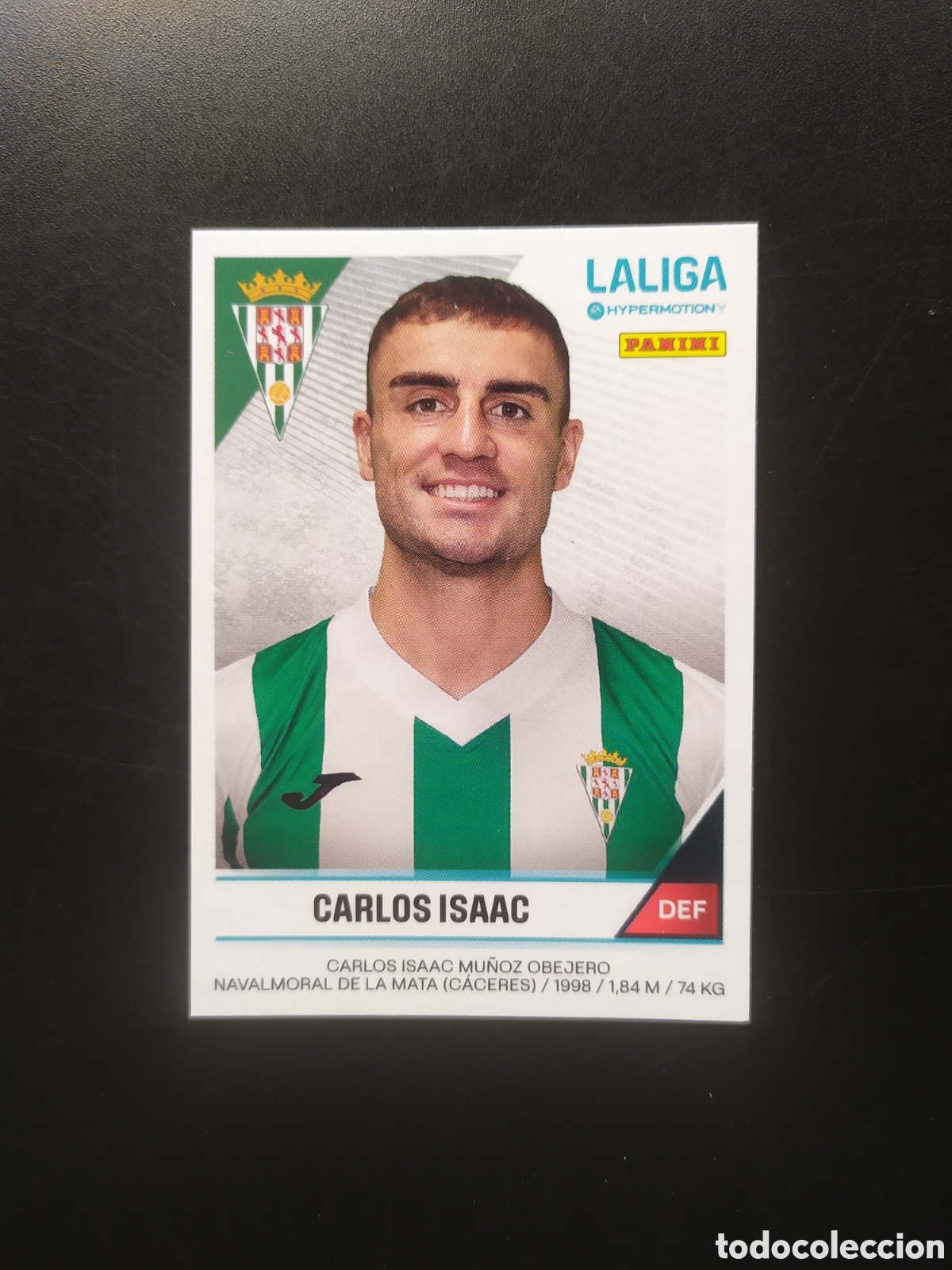 Football Stickers: Liga Hypermotion 2024 2025 24 25 panini Carlos Isaac n&deg; 120 C&oacute;rdoba