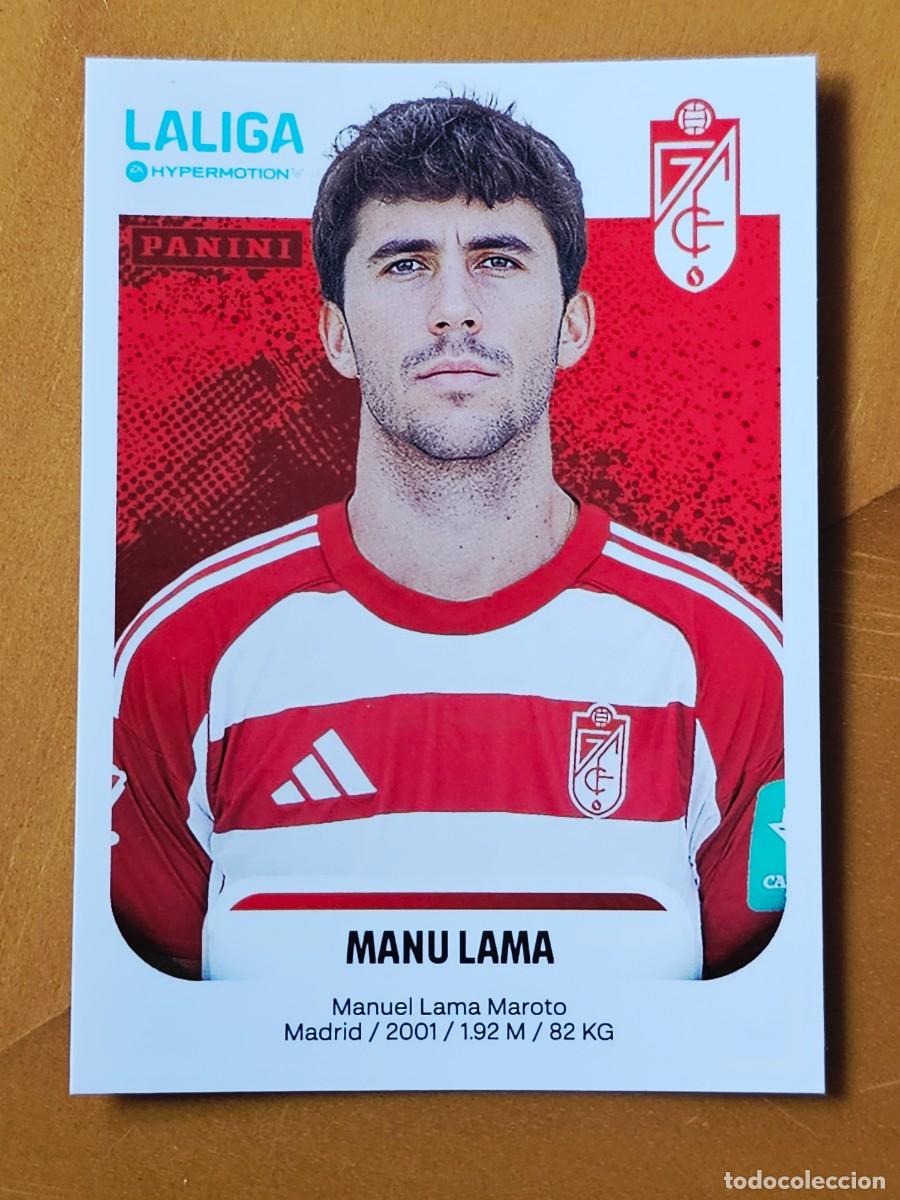 Cromos de f&uacute;tbol: 217 Manu Lama, Granada CF, Liga Hypermotion 2&ordf; Divisi&oacute;n Panini 2025 2026 25 26