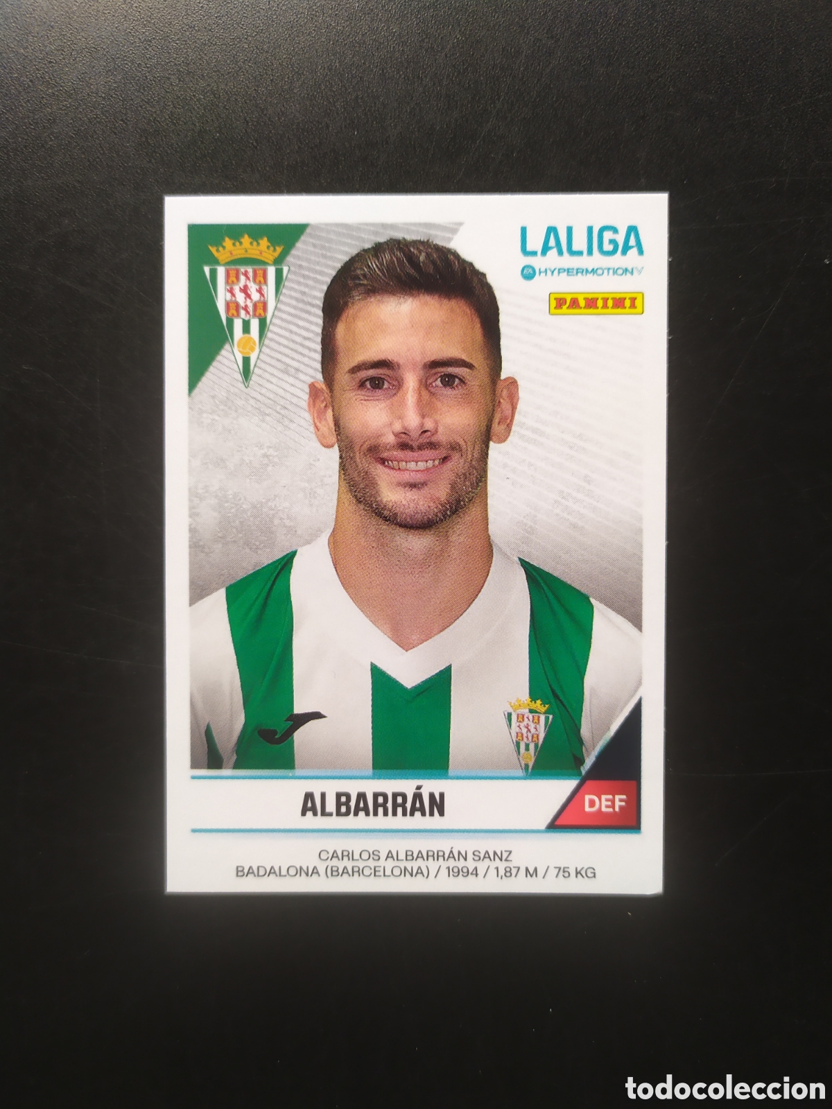 Football Stickers: Liga Hypermotion 2024 2025 24 25 panini Albarran n&deg; 121 C&oacute;rdoba