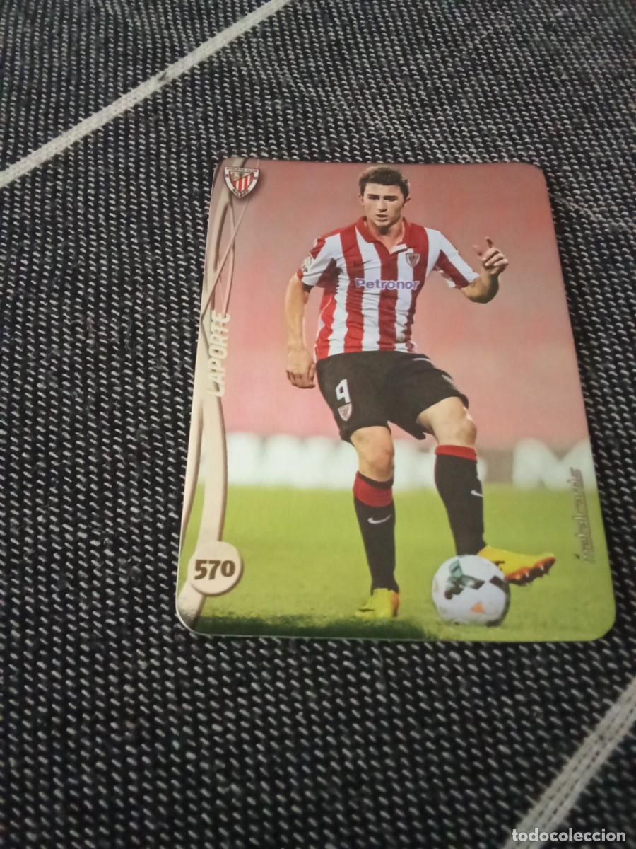 Cromos de Futebol: 570 Laporte brillo liso dorado las fichas de la liga 2015