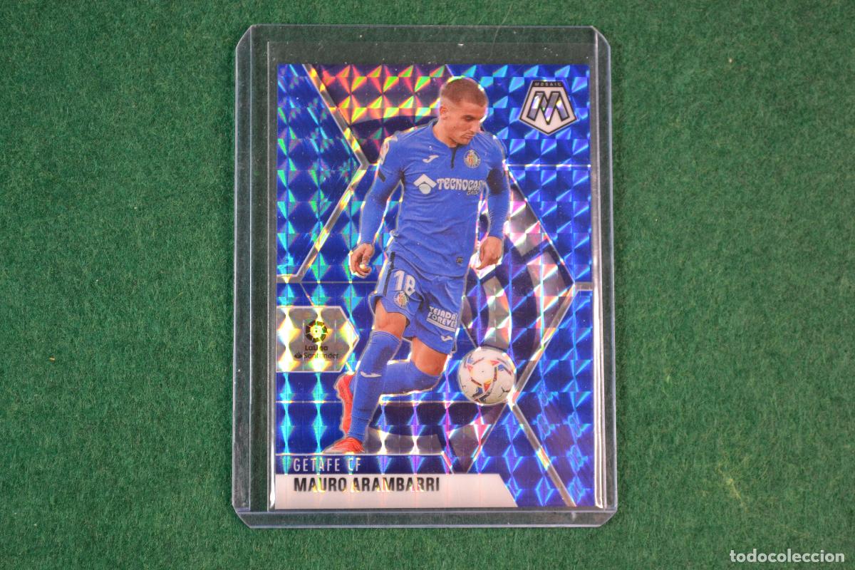 Figurine di Calcio: PANINI MOSAIC LA LIGA 2020-21 - 62 MAURO ARAMBARRI (GETAFE) PARALELA BLUE NUMERADA 59/99