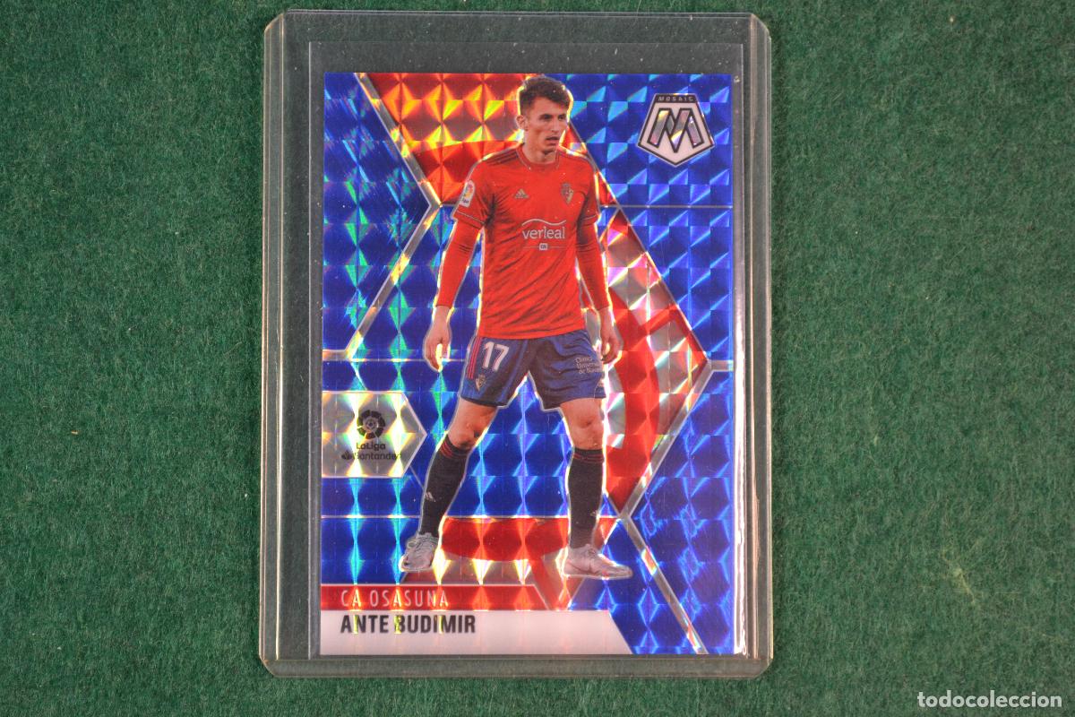 Figurine di Calcio: PANINI MOSAIC LA LIGA 2020-21 - 18 ANTE BUDIMIR (OSASUNA) PARALELA BLUE NUMERADA 46/99