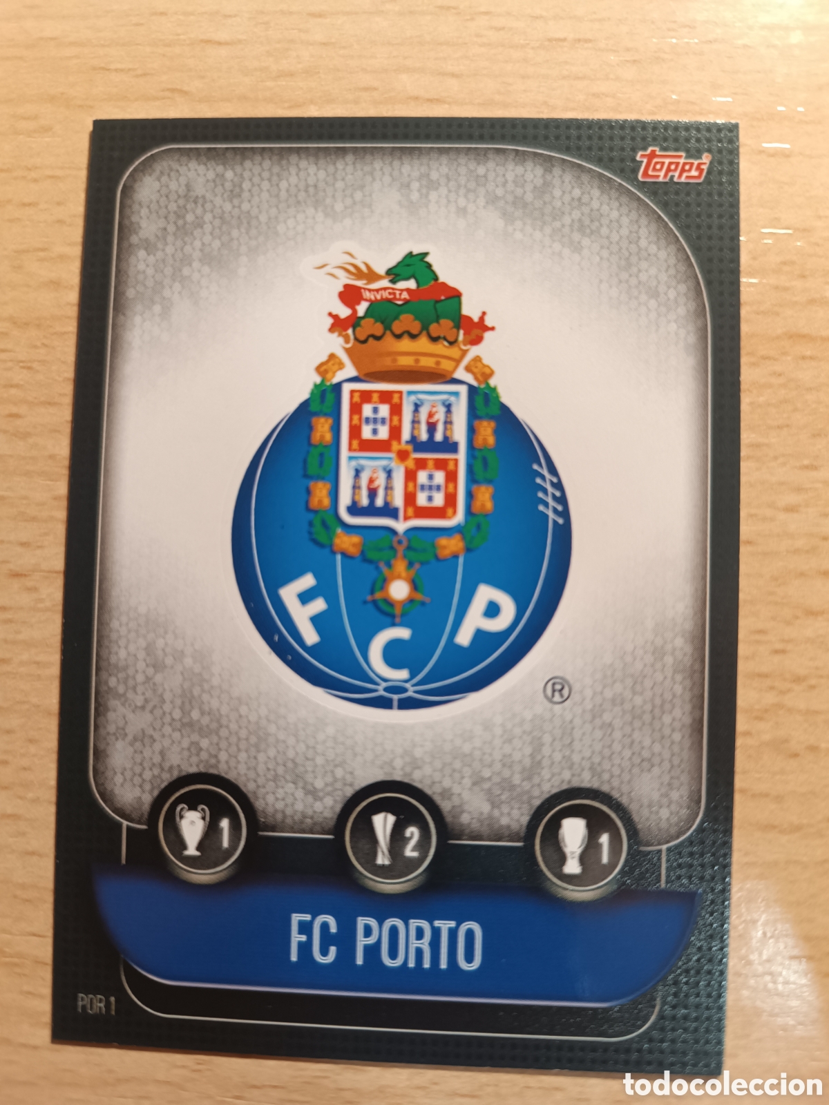 Football Stickers: POR 1 ESCUDO BADGE PORTO OPORTO MATCH ATTAX 2019 2020 TOPPS 19 20
