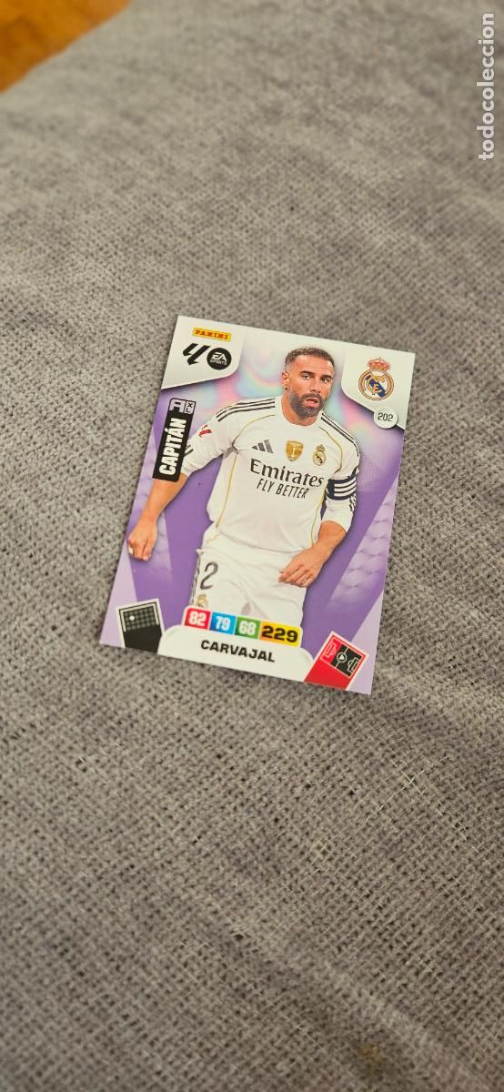 Cartes &agrave; collectionner de Football: real madrid 202 carvajal adrenalyn 2025 2026 25 26 trading card