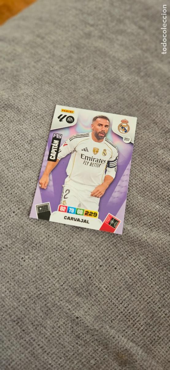 Cartes &agrave; collectionner de Football: real madrid 202 carvajal adrenalyn 2025 2026 25 26 trading card