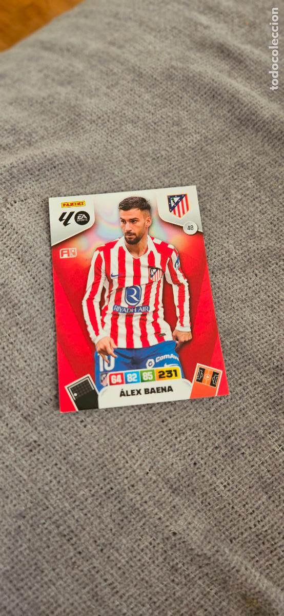 Cromos de f&uacute;tbol: atletico de madrid 47 gallagher adrenalyn 2025 2026 25 26 trading card