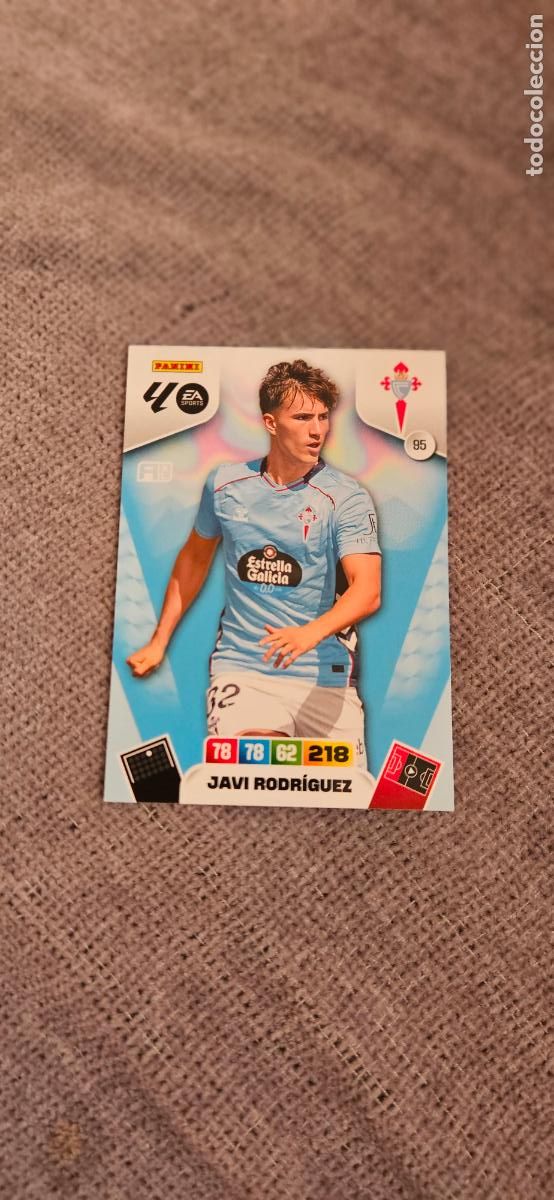 Cromos de Futebol: celta 95 javi rodriguez adrenalyn 2025 2026 25 26 trading card