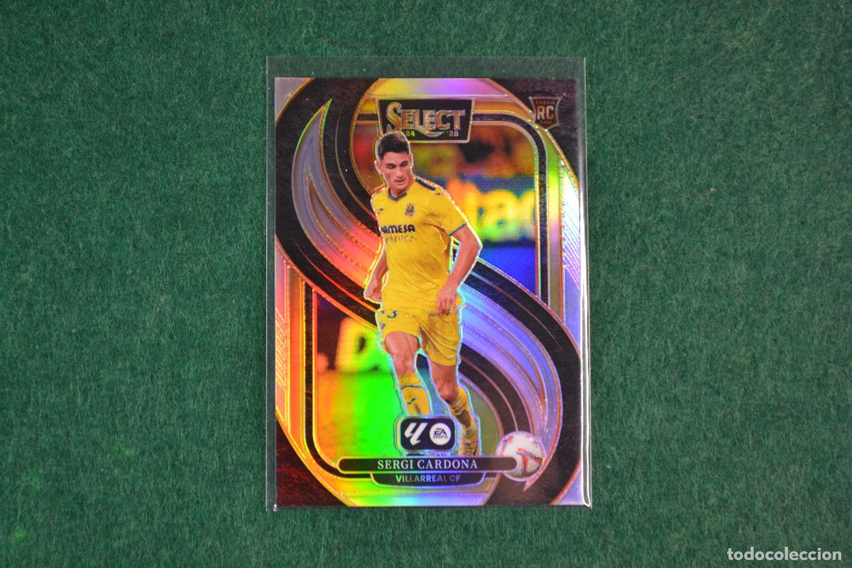 Fu&szlig;ball-Sticker: PANINI SELECT LA LIGA 2024-25 - 178 SERGI CARDONA (VILLARREAL CF) PARALELA SILVER