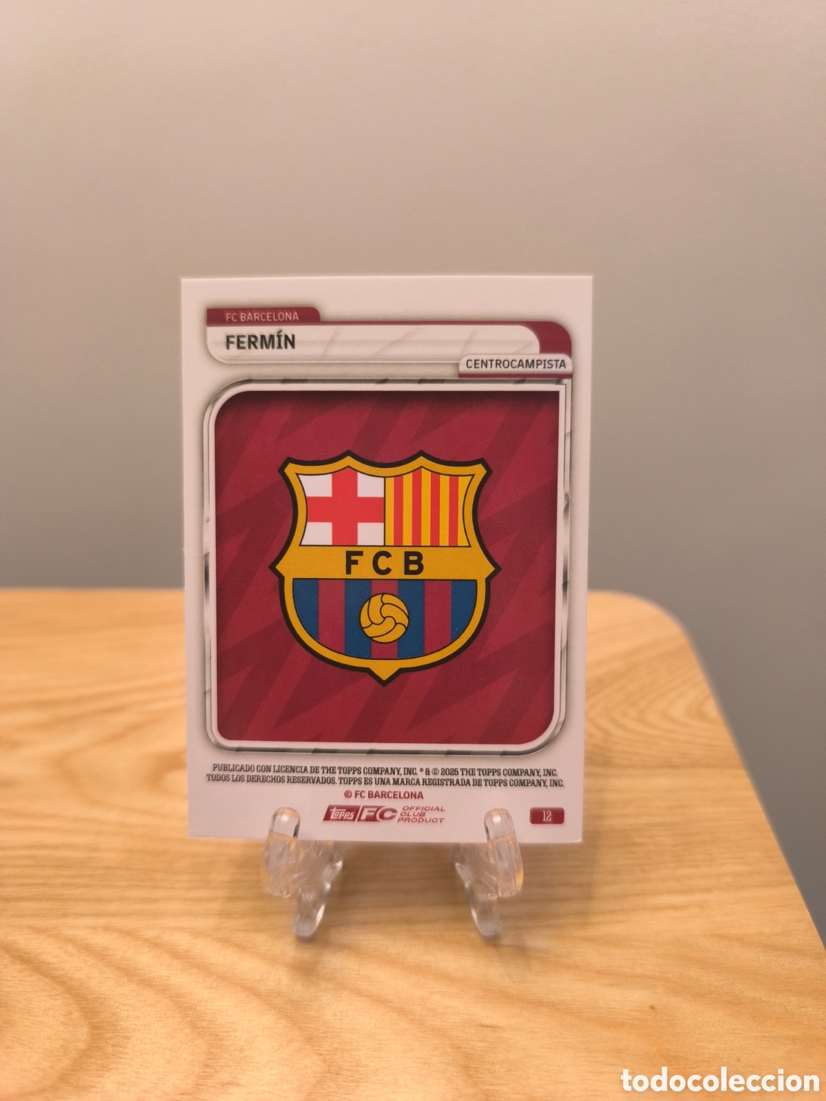 Cromos de f&uacute;tbol: Ferm&iacute;n Topps Barcelona - Foto 2